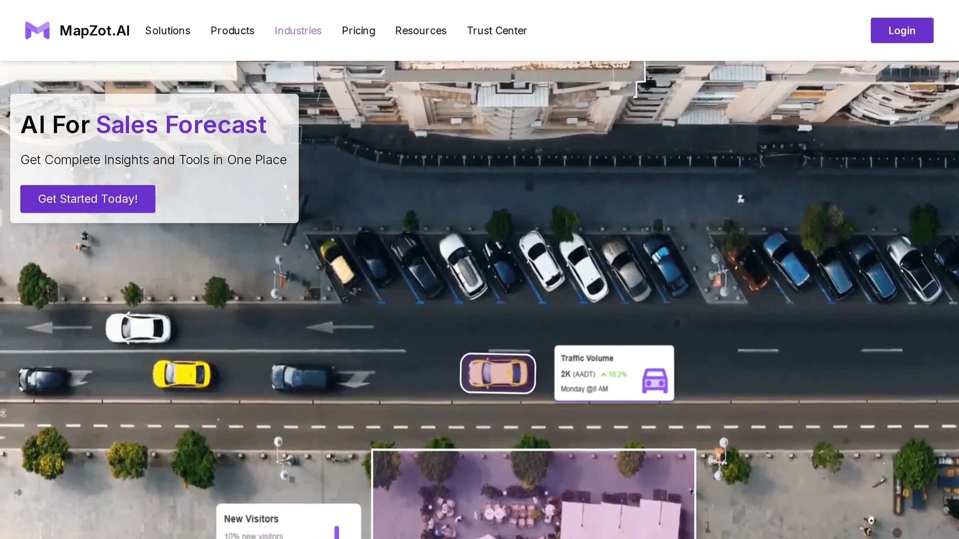 mapzot-ai homepage