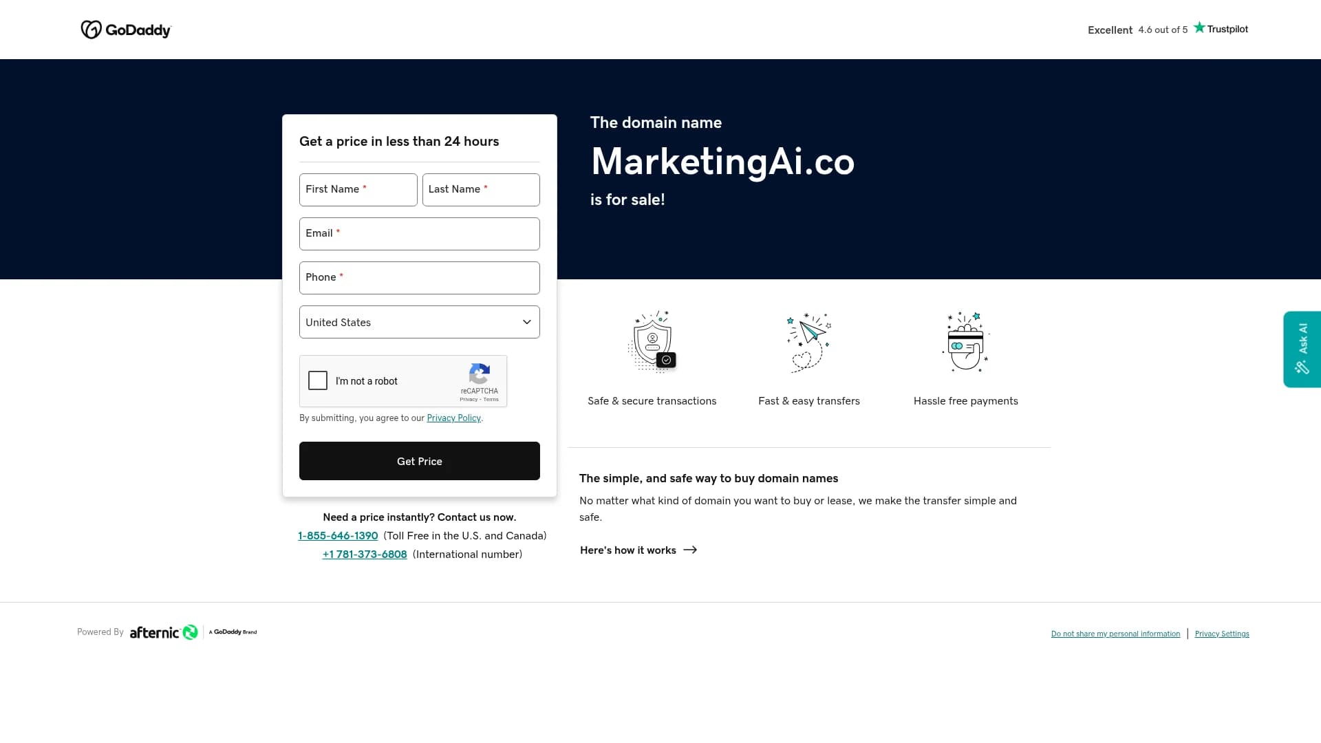 marketingai homepage