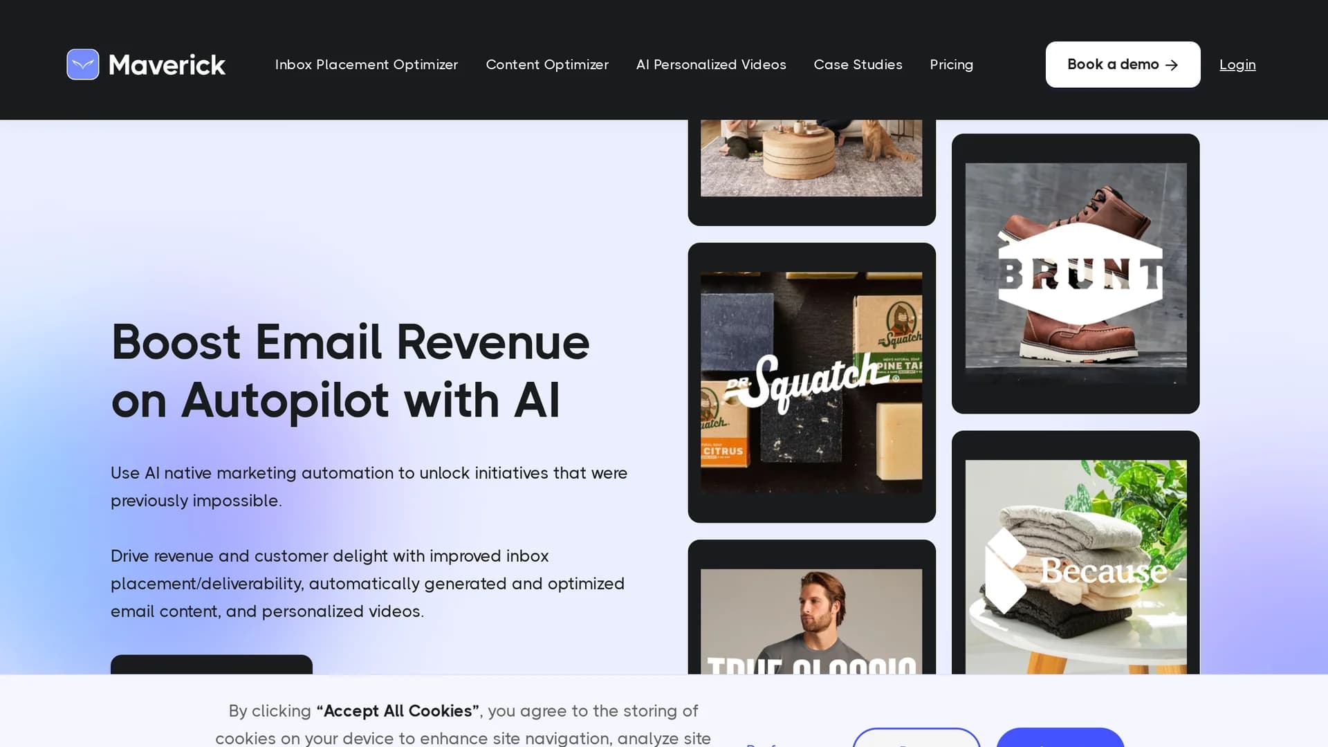maverick homepage