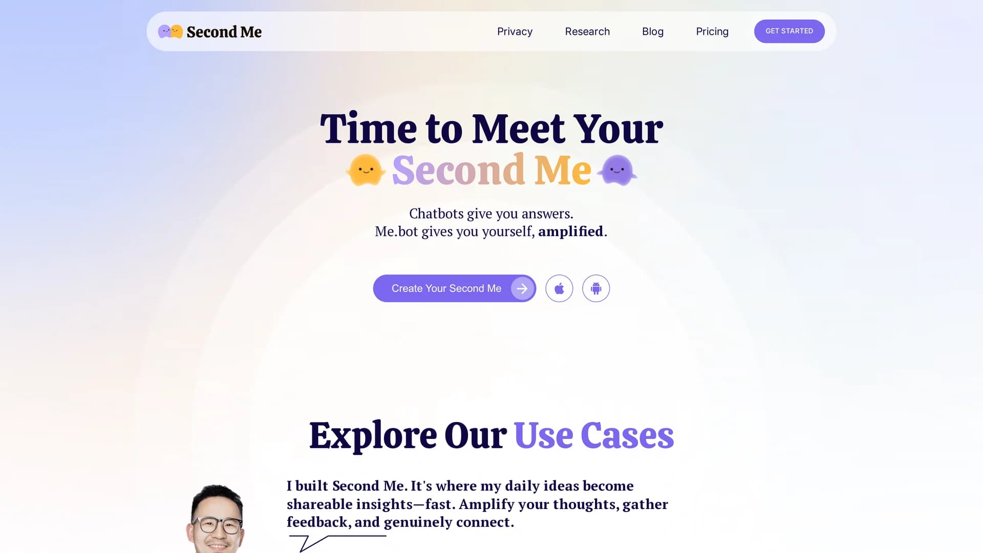me-bot homepage