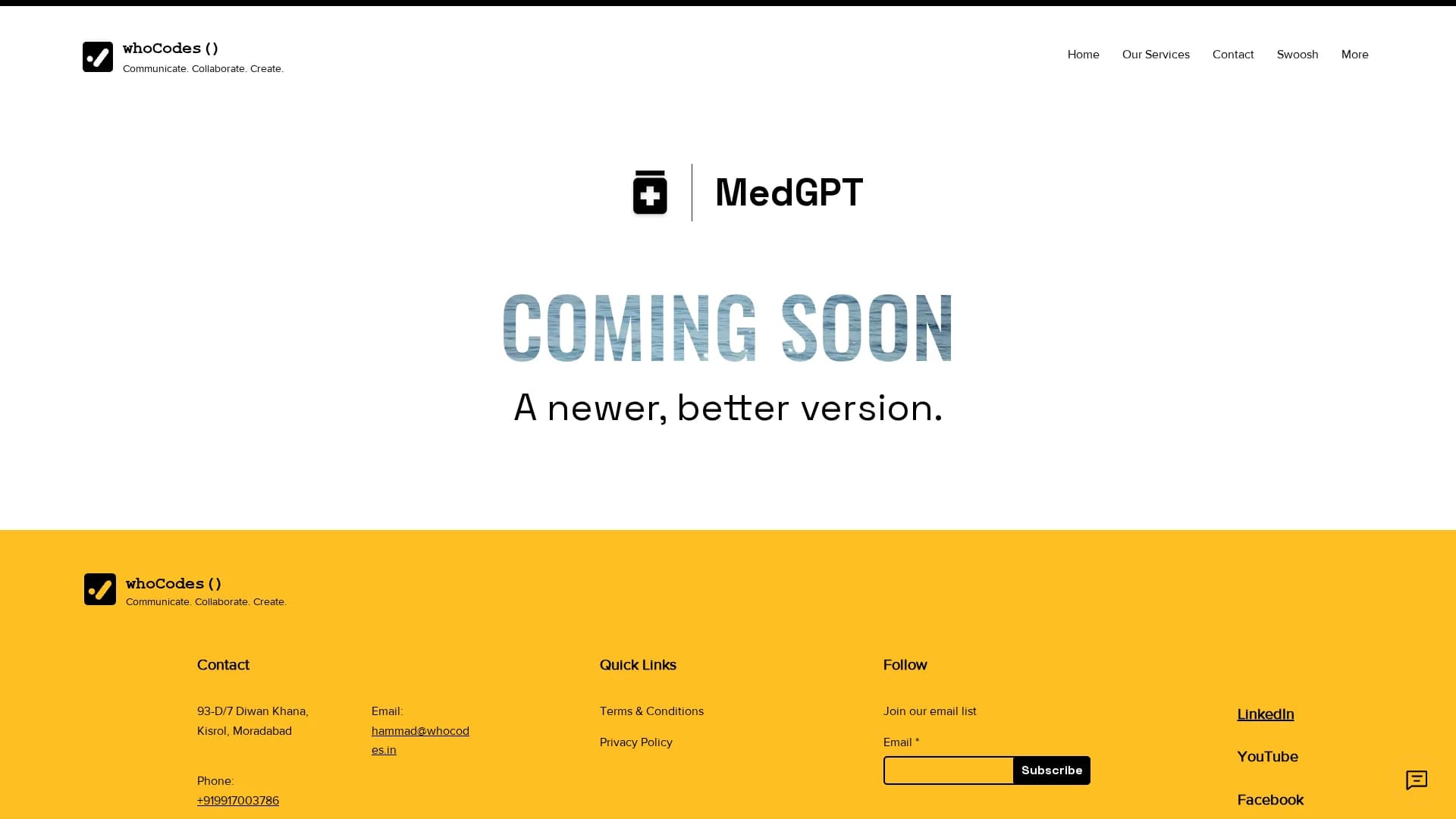 medgpt homepage