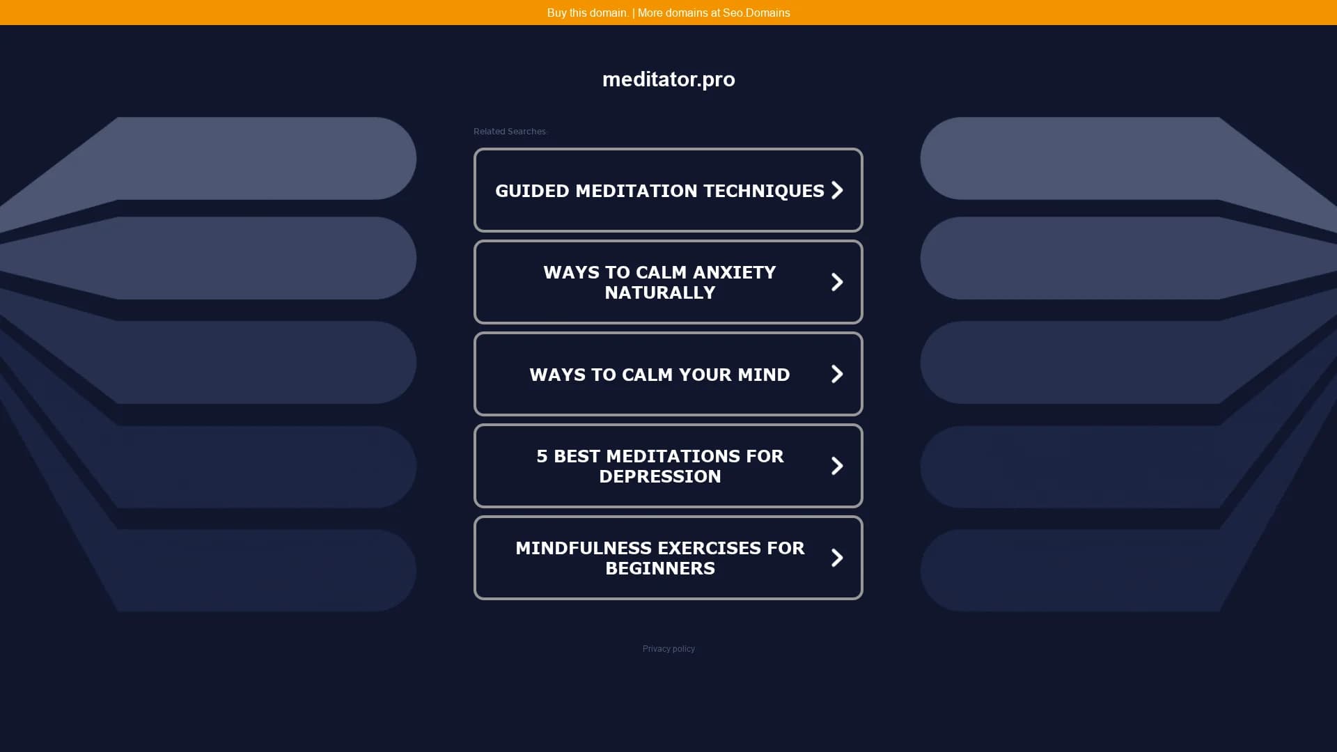 meditator-pro homepage
