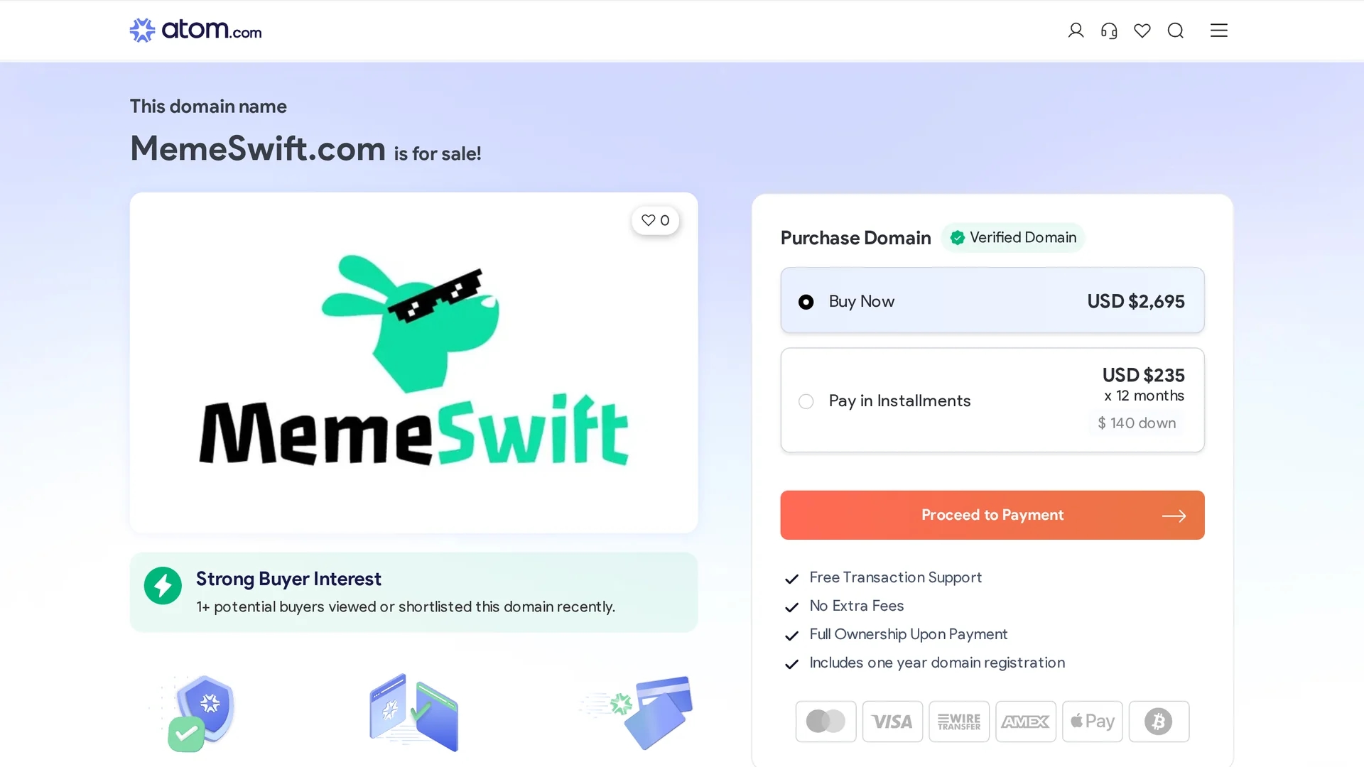 memeswift homepage