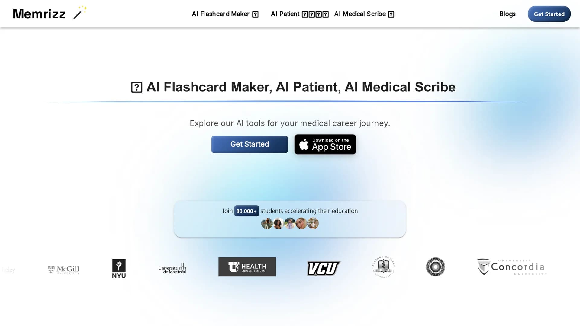 memrizz-ai-flashcard-generator homepage