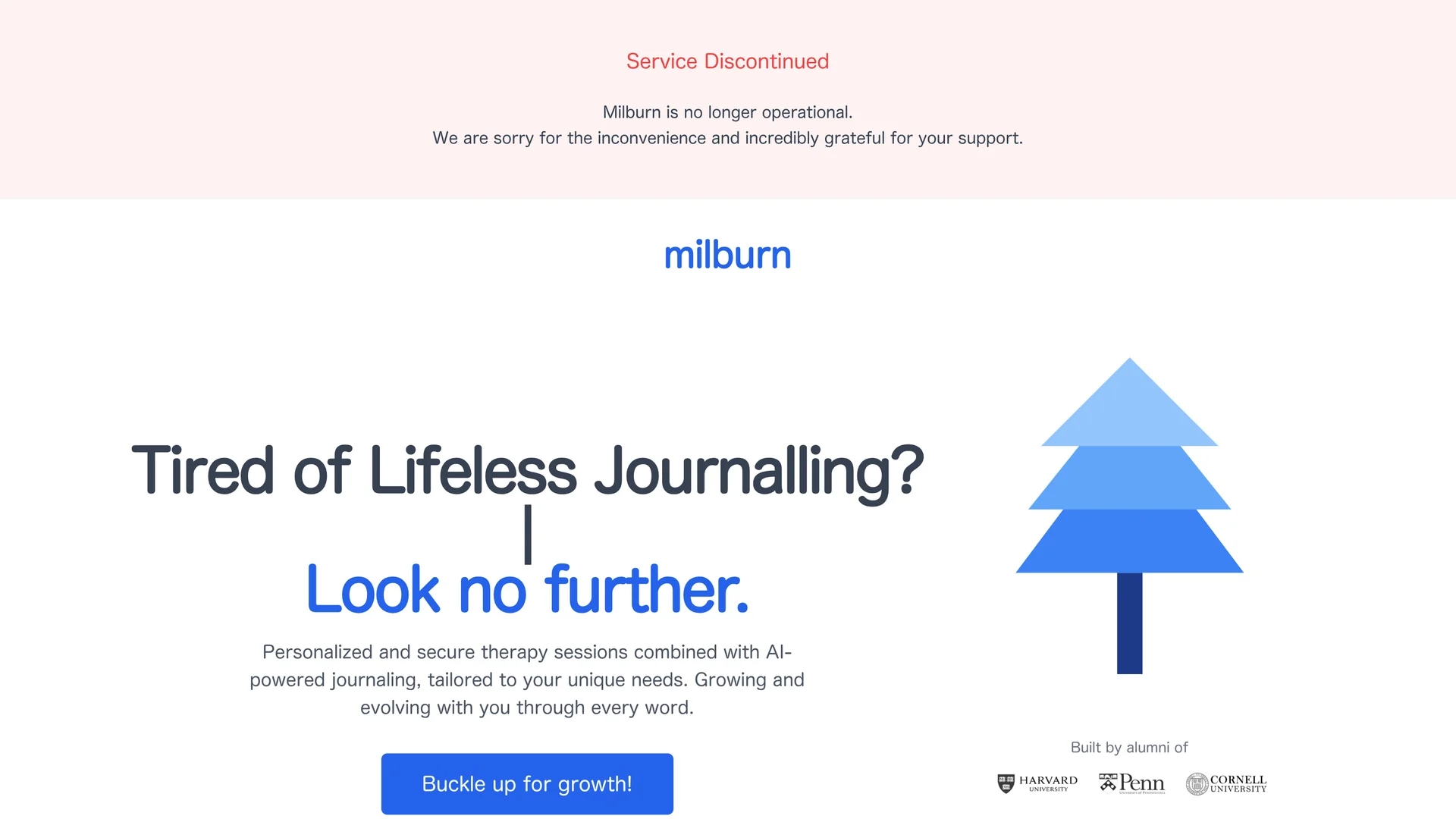 milburn homepage