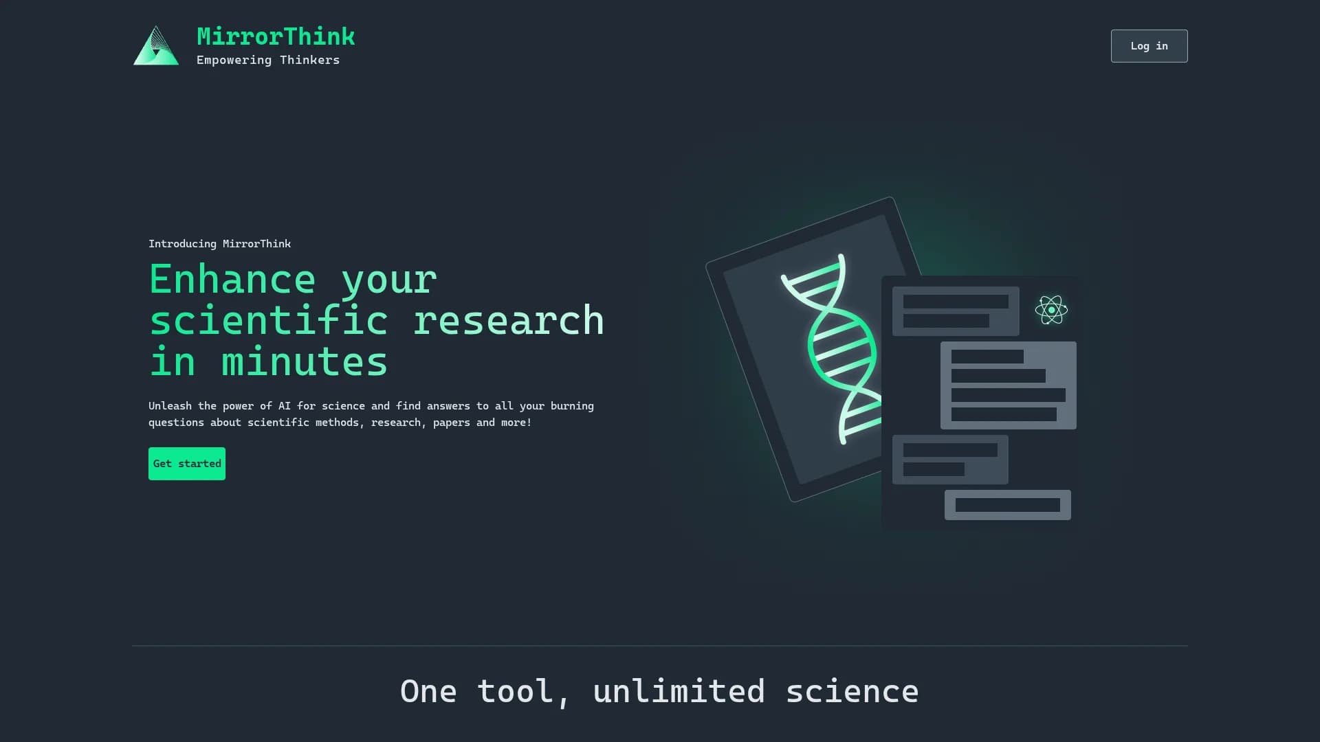 mirrorthink homepage