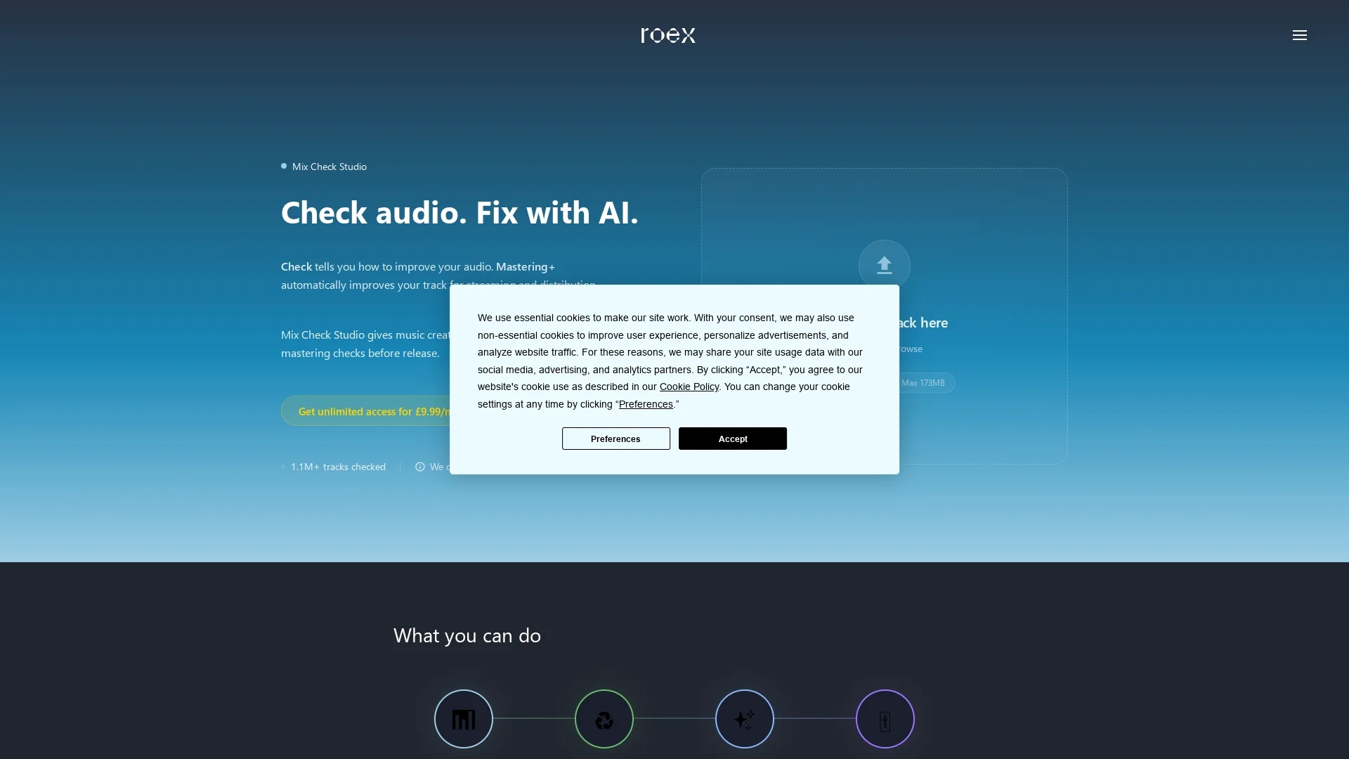 mix-check-studio homepage