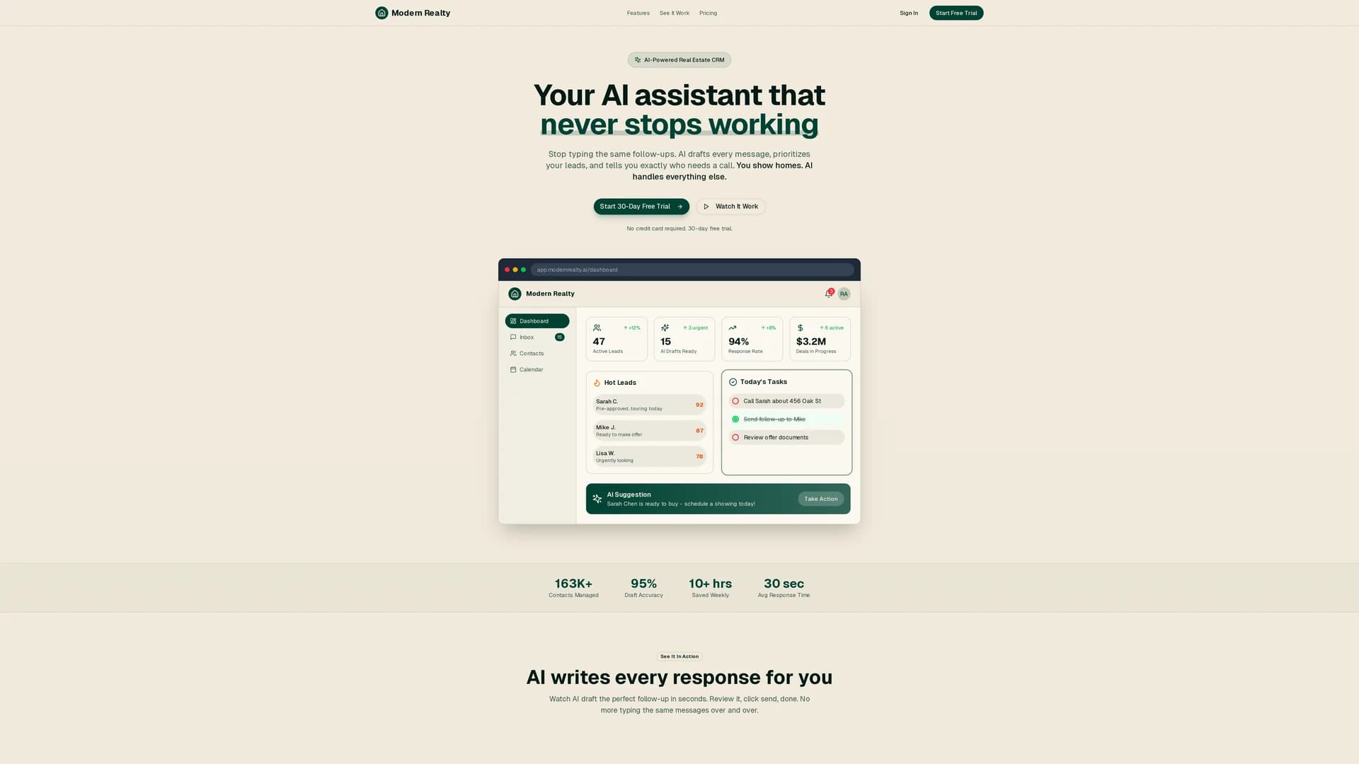 modern-realty homepage