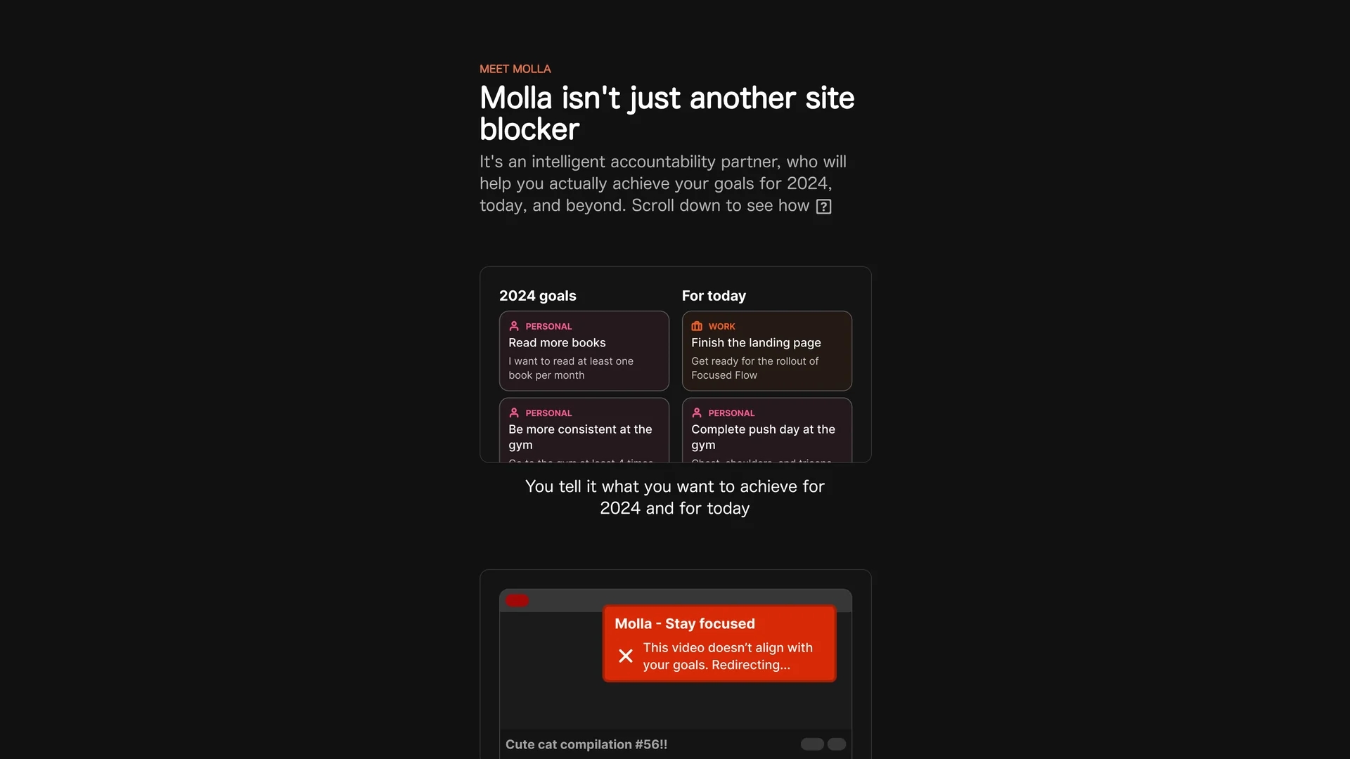 molla homepage