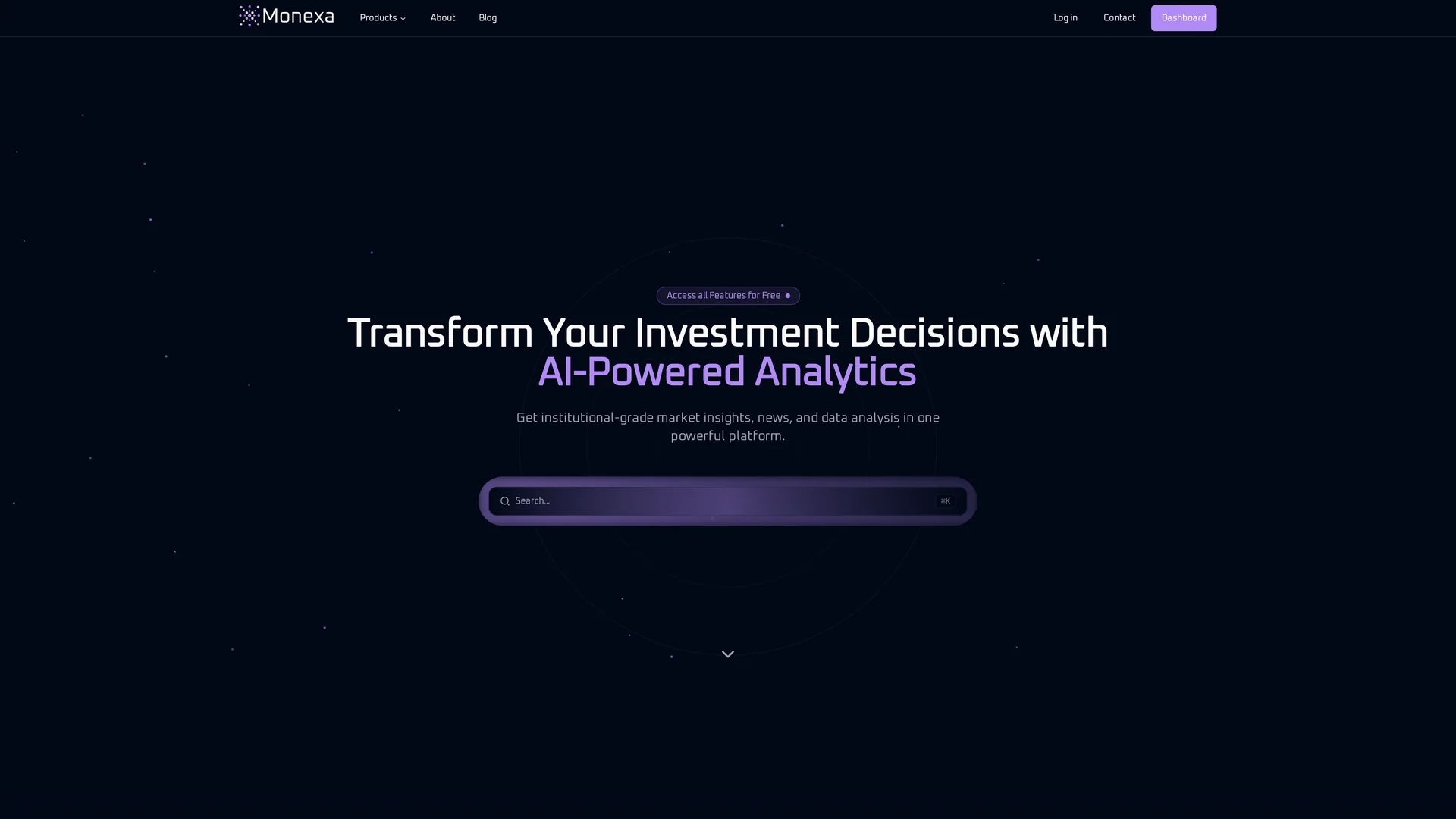 monexa homepage