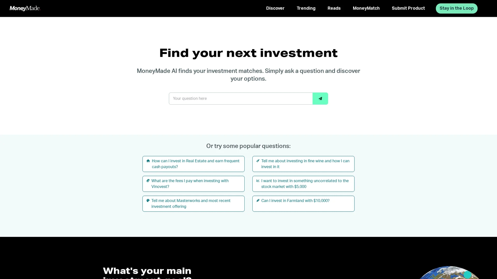 moneymade-io homepage