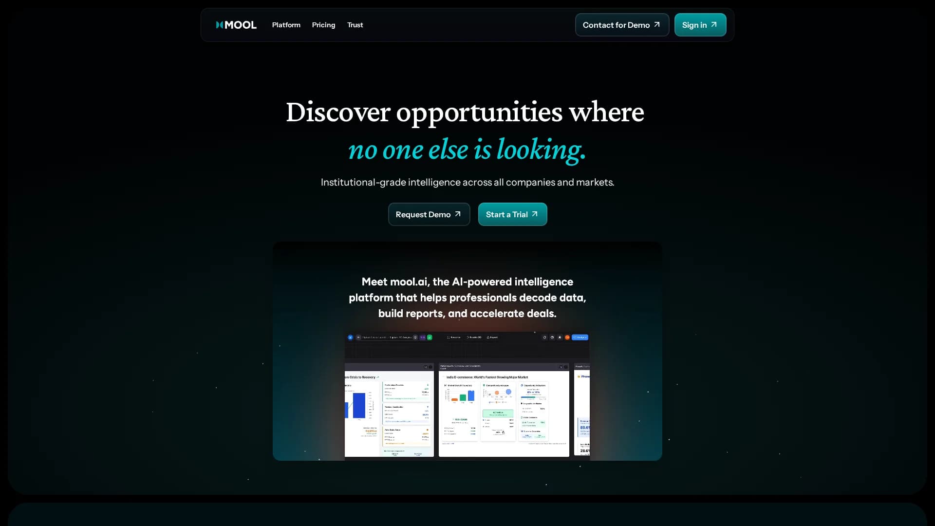 mool-ai homepage