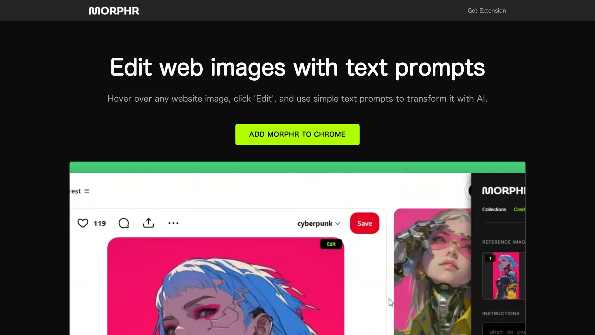 morphr homepage