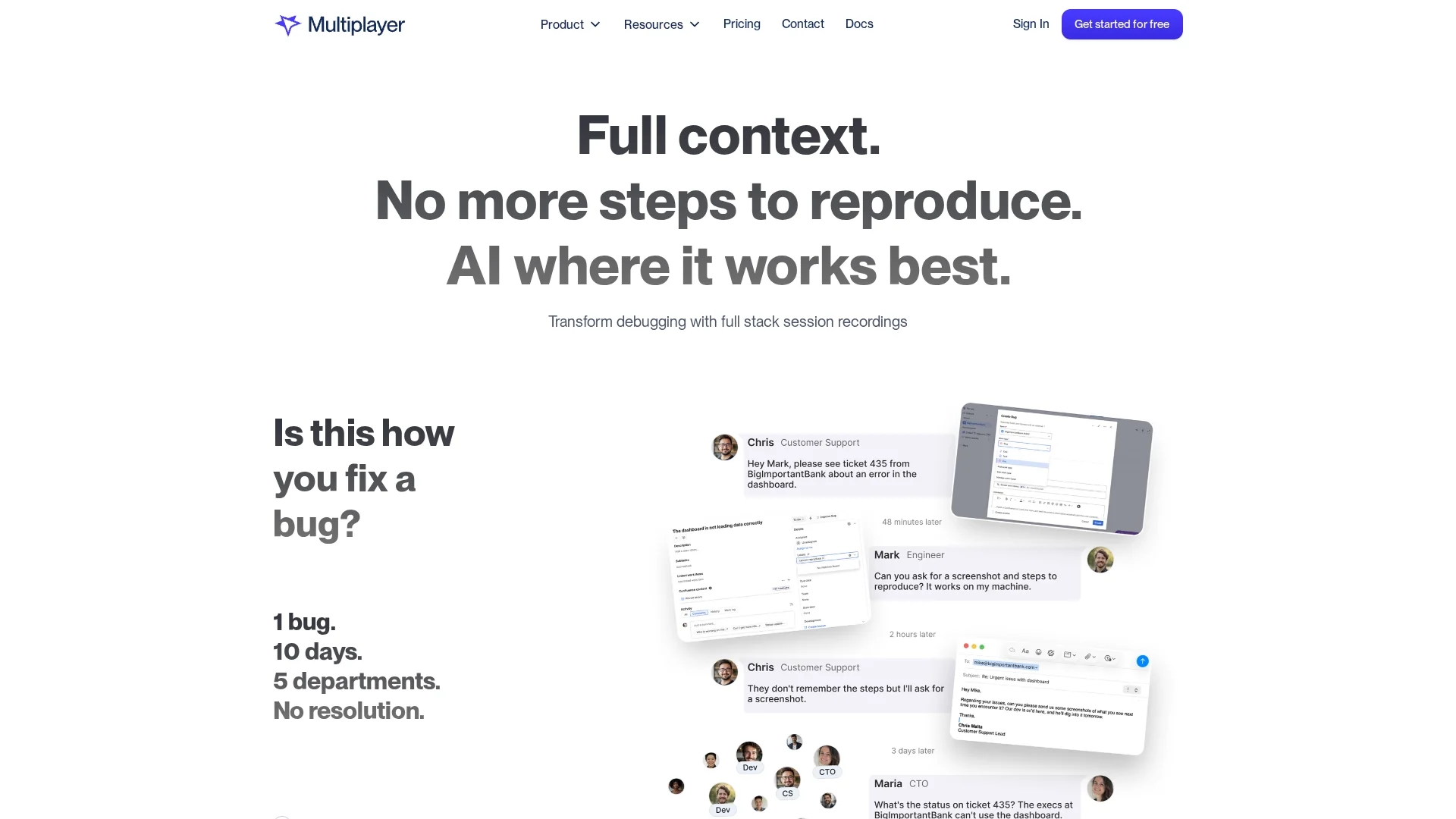 multiplayer-app homepage
