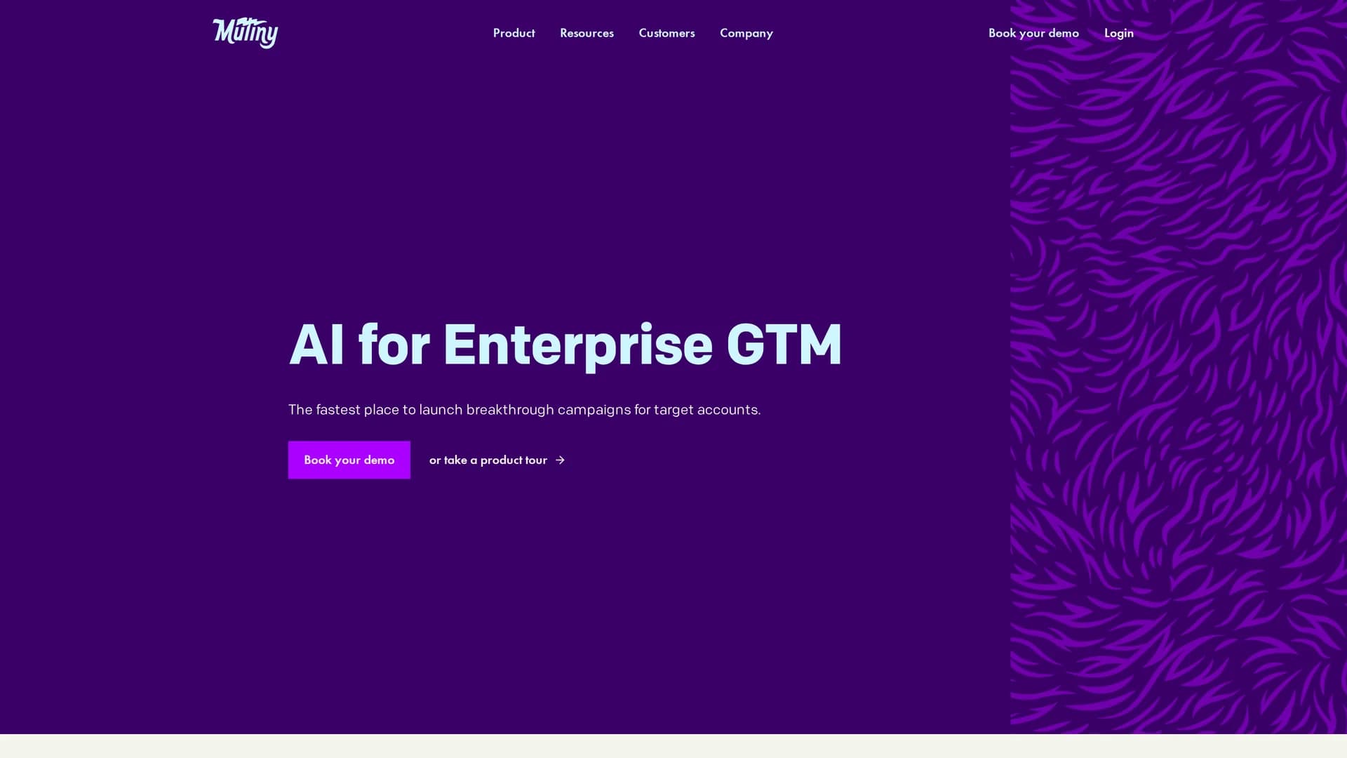 mutiny homepage