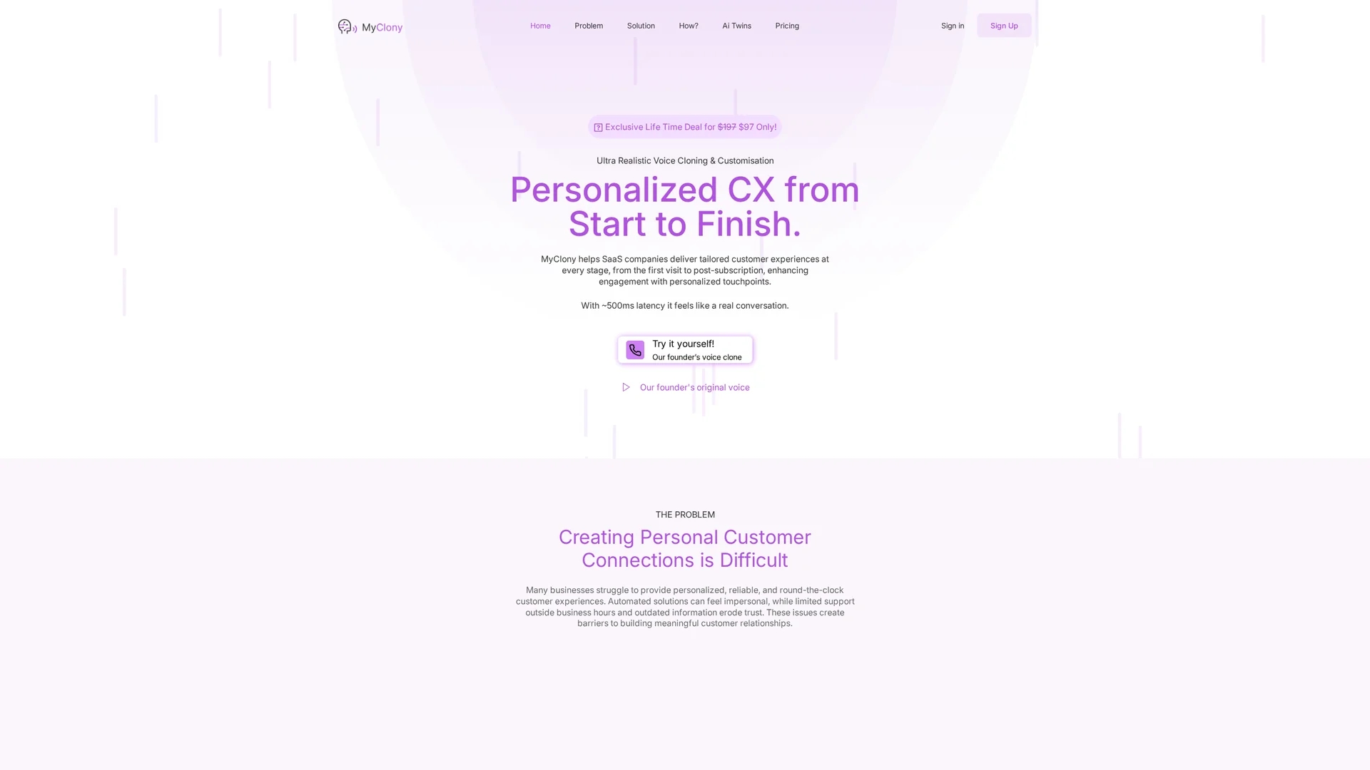 myclony homepage