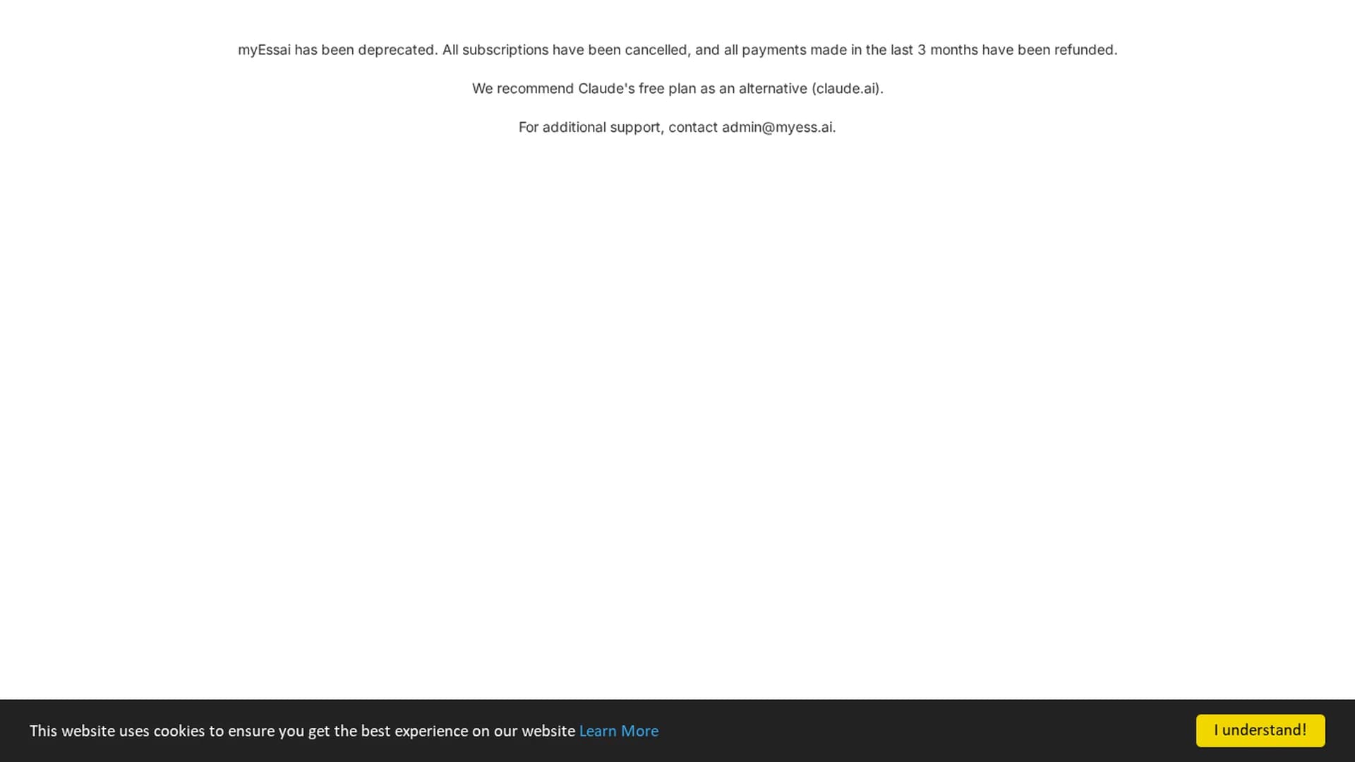 myess homepage