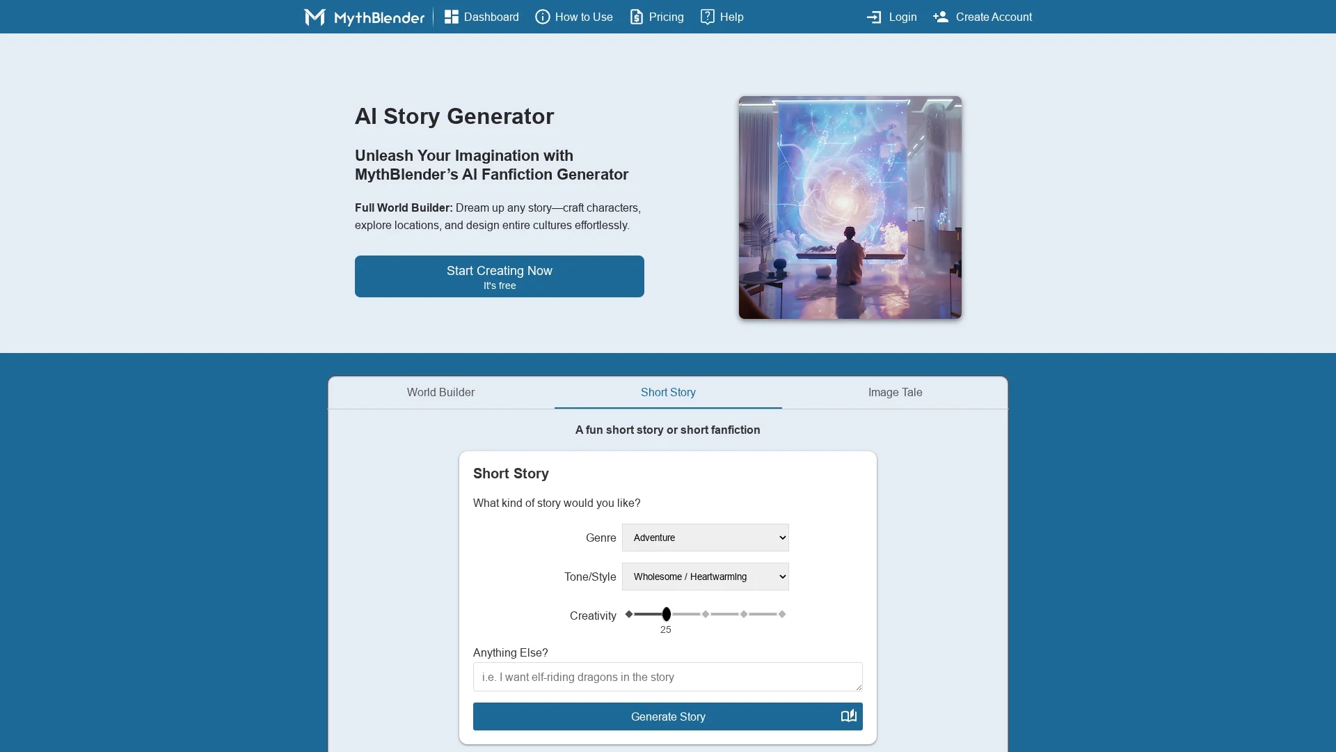 mythblender homepage