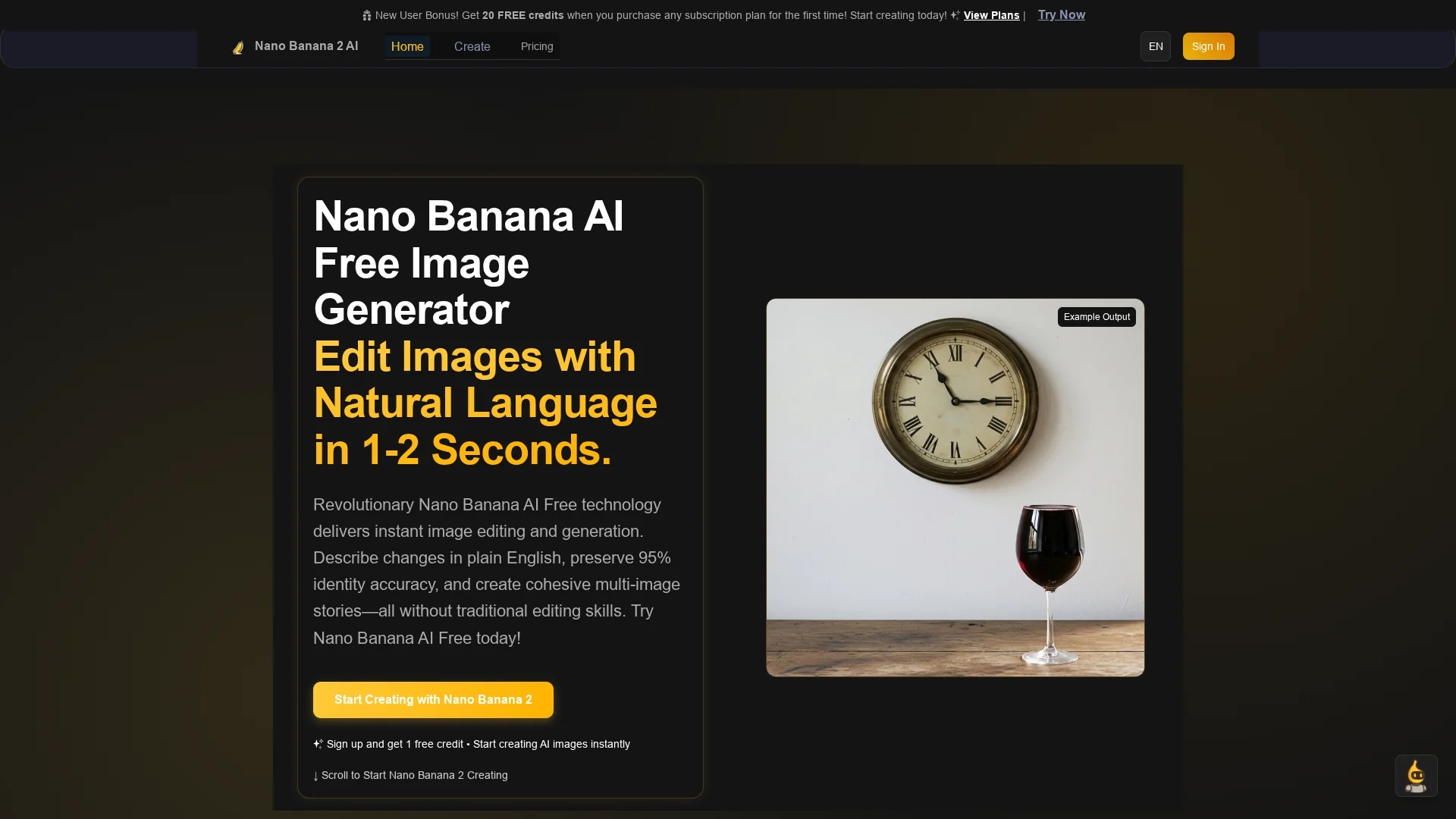 nano-banana-2-ai homepage