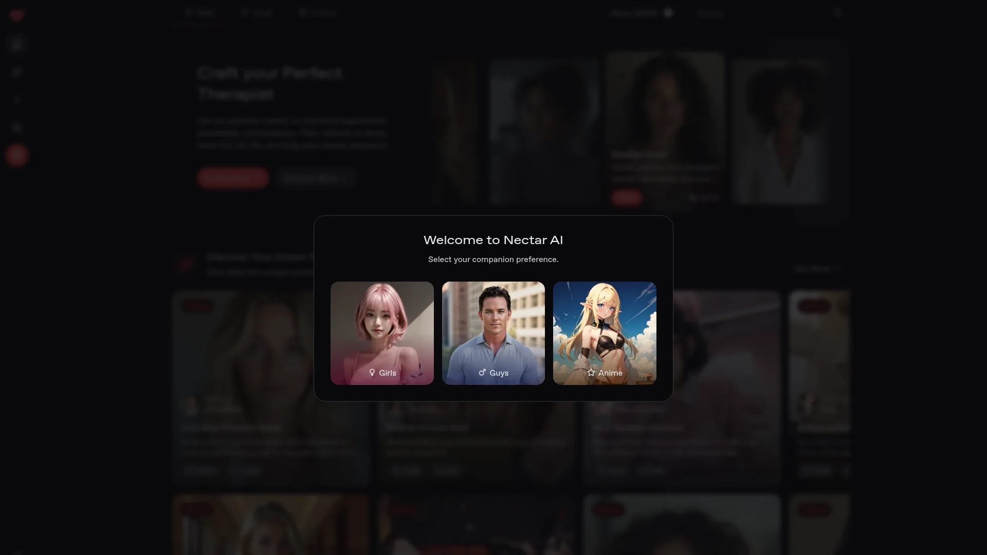 nectar-ai homepage