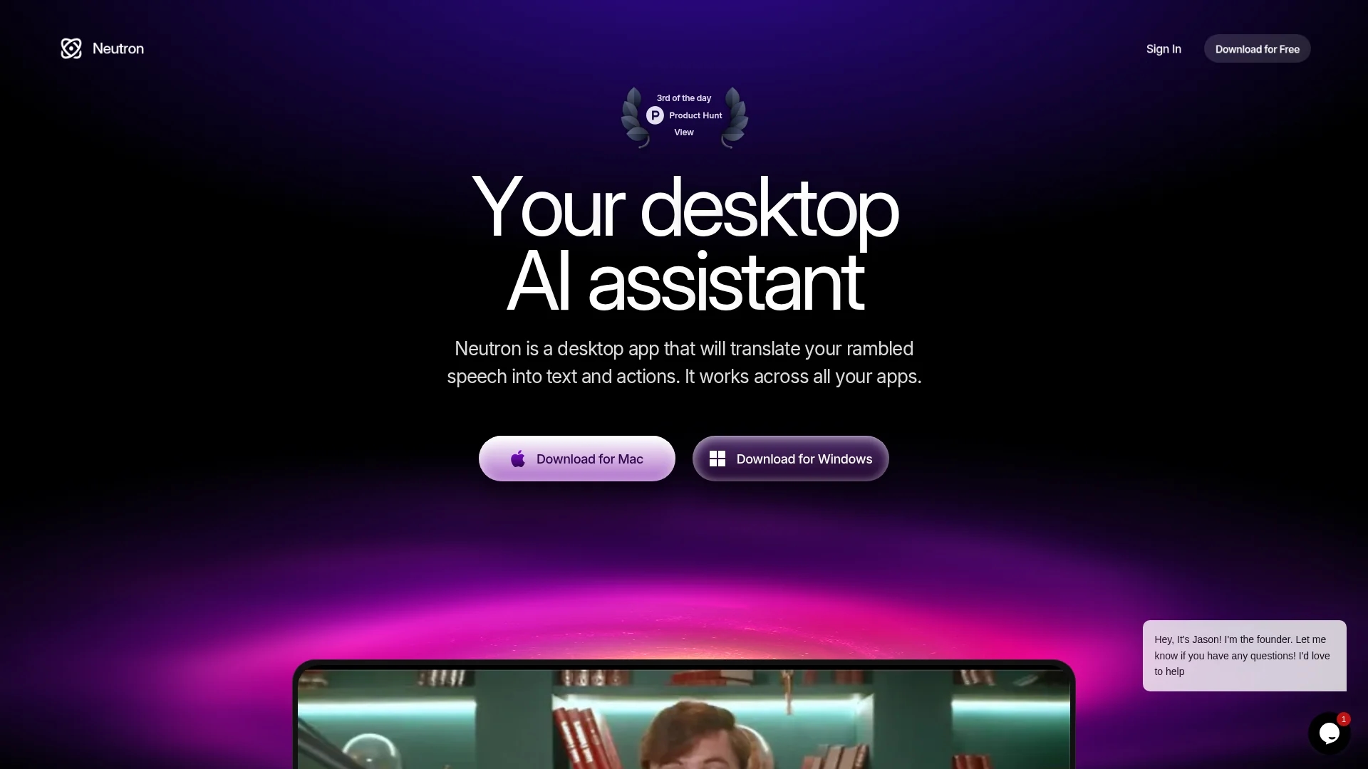neutron homepage