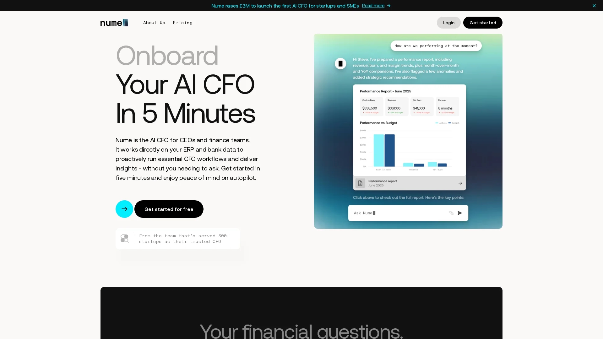 nume homepage