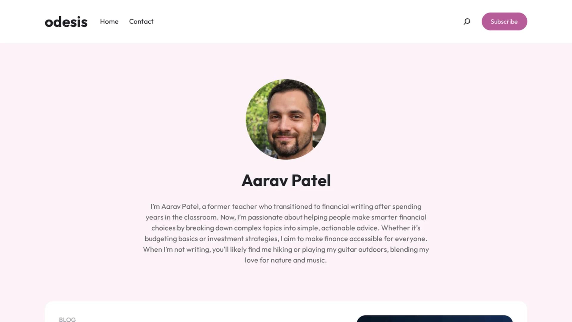 odesis homepage