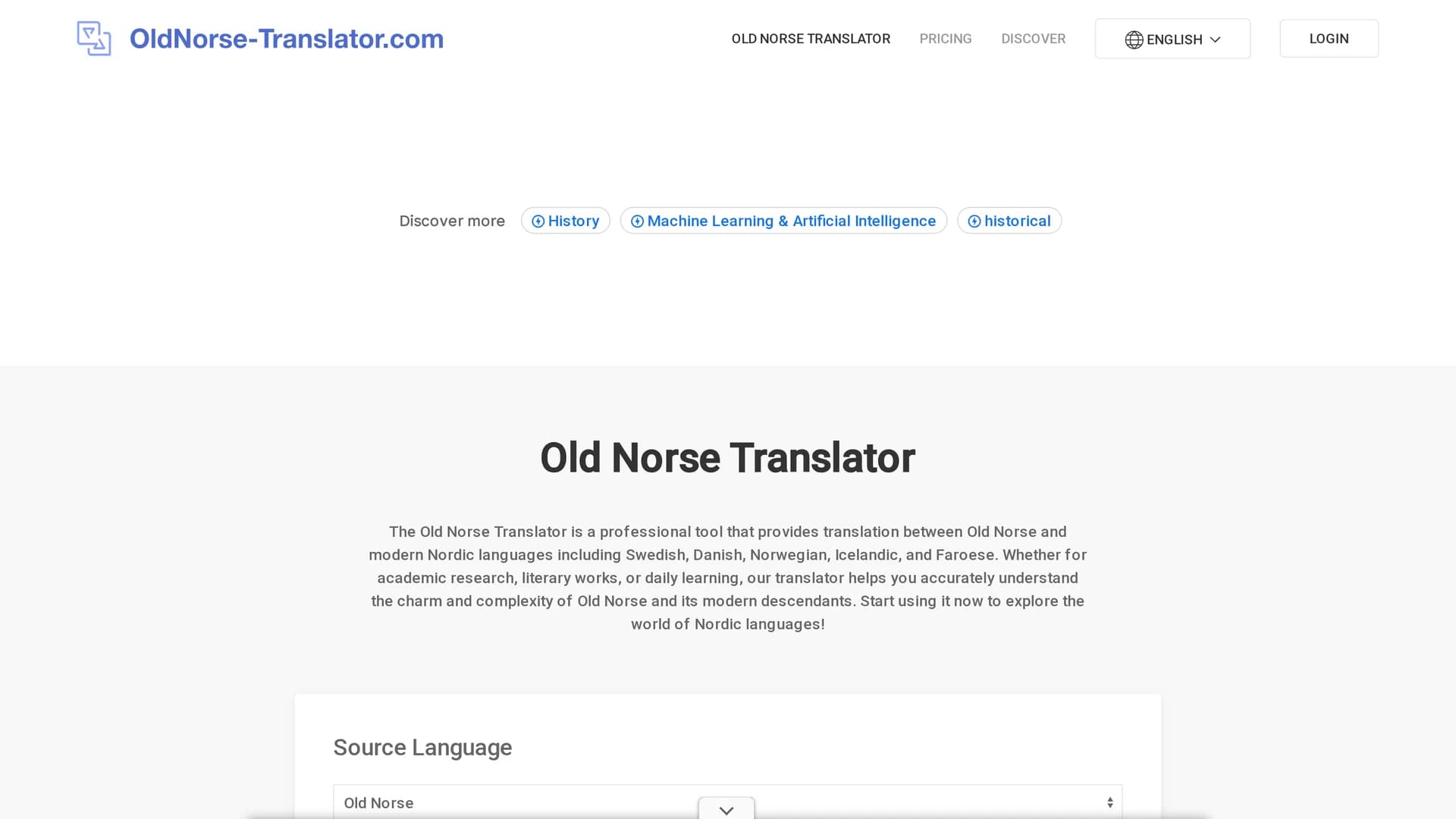 old-norse-translator homepage