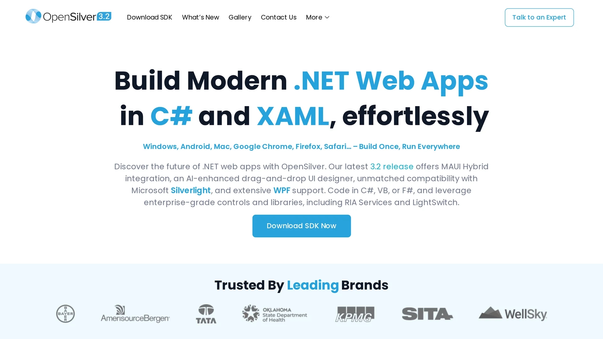 opensilver homepage
