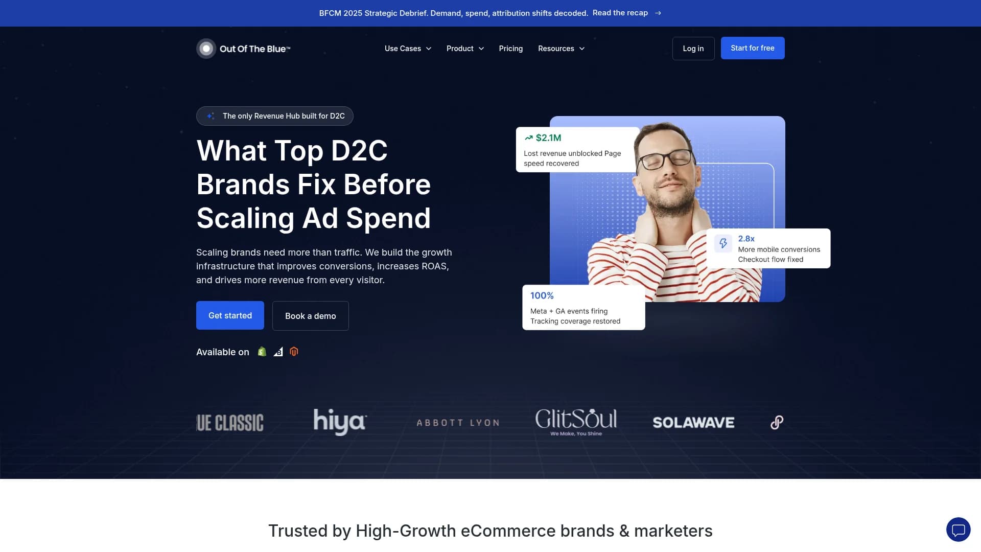 out-of-the-blue homepage