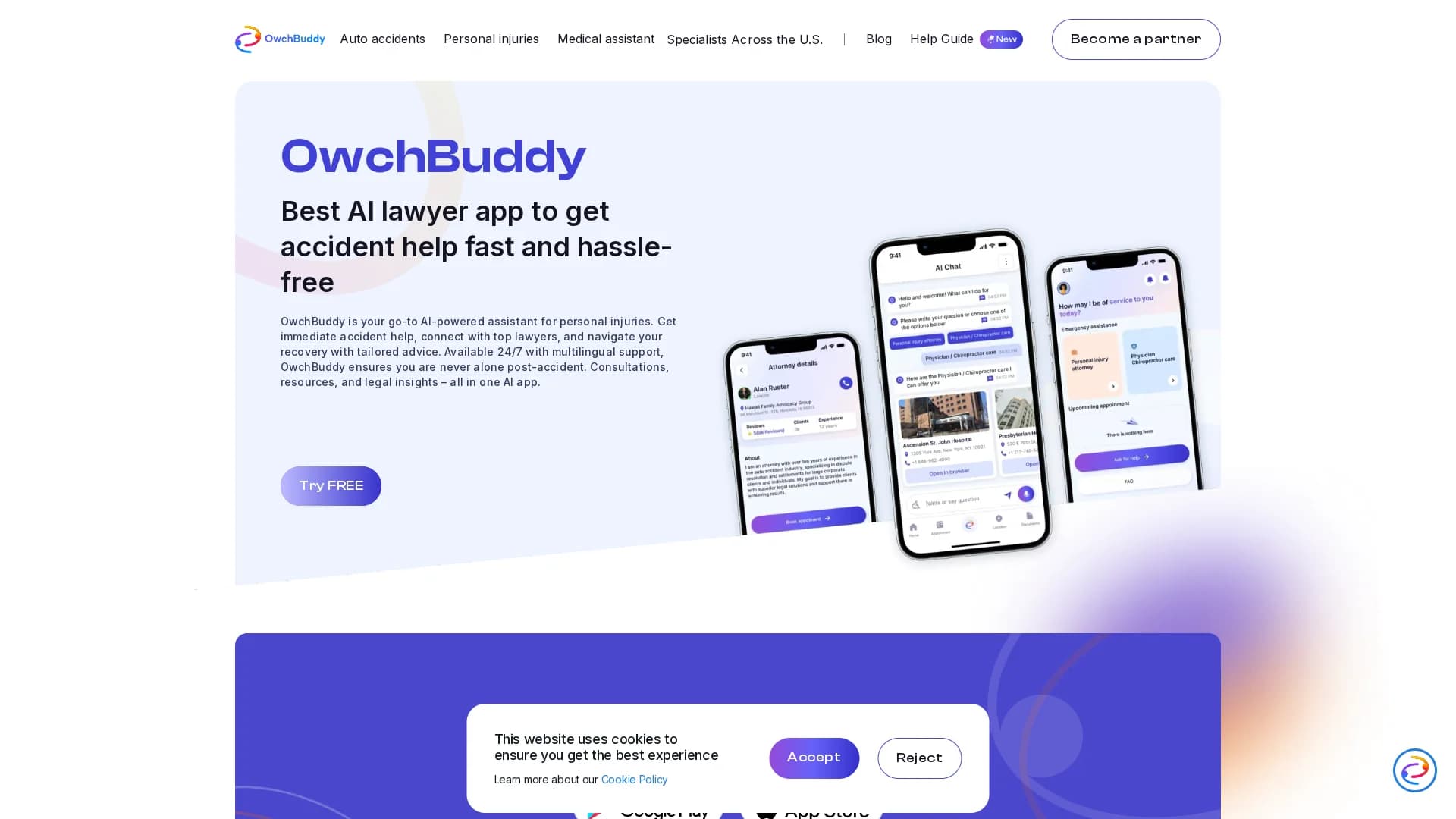 owchbuddy homepage