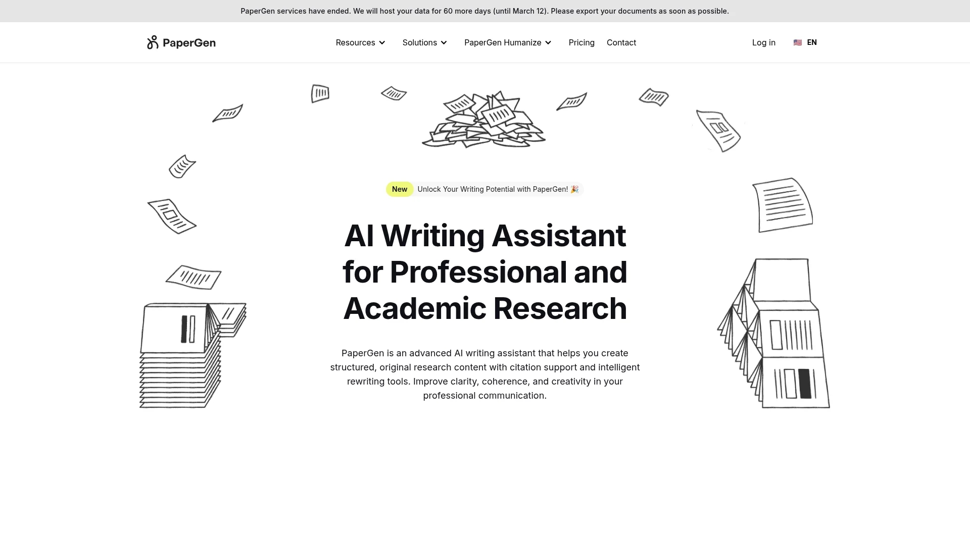 papergen homepage