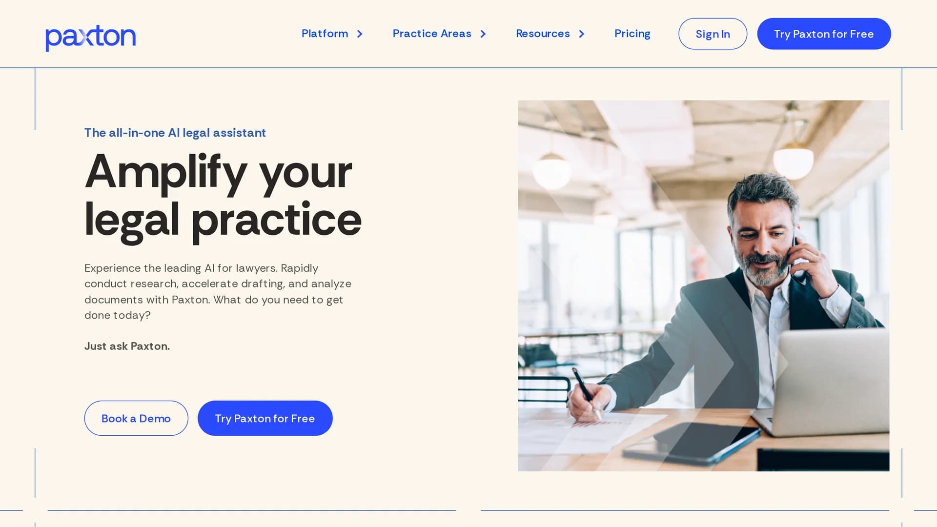 paxton-ai homepage