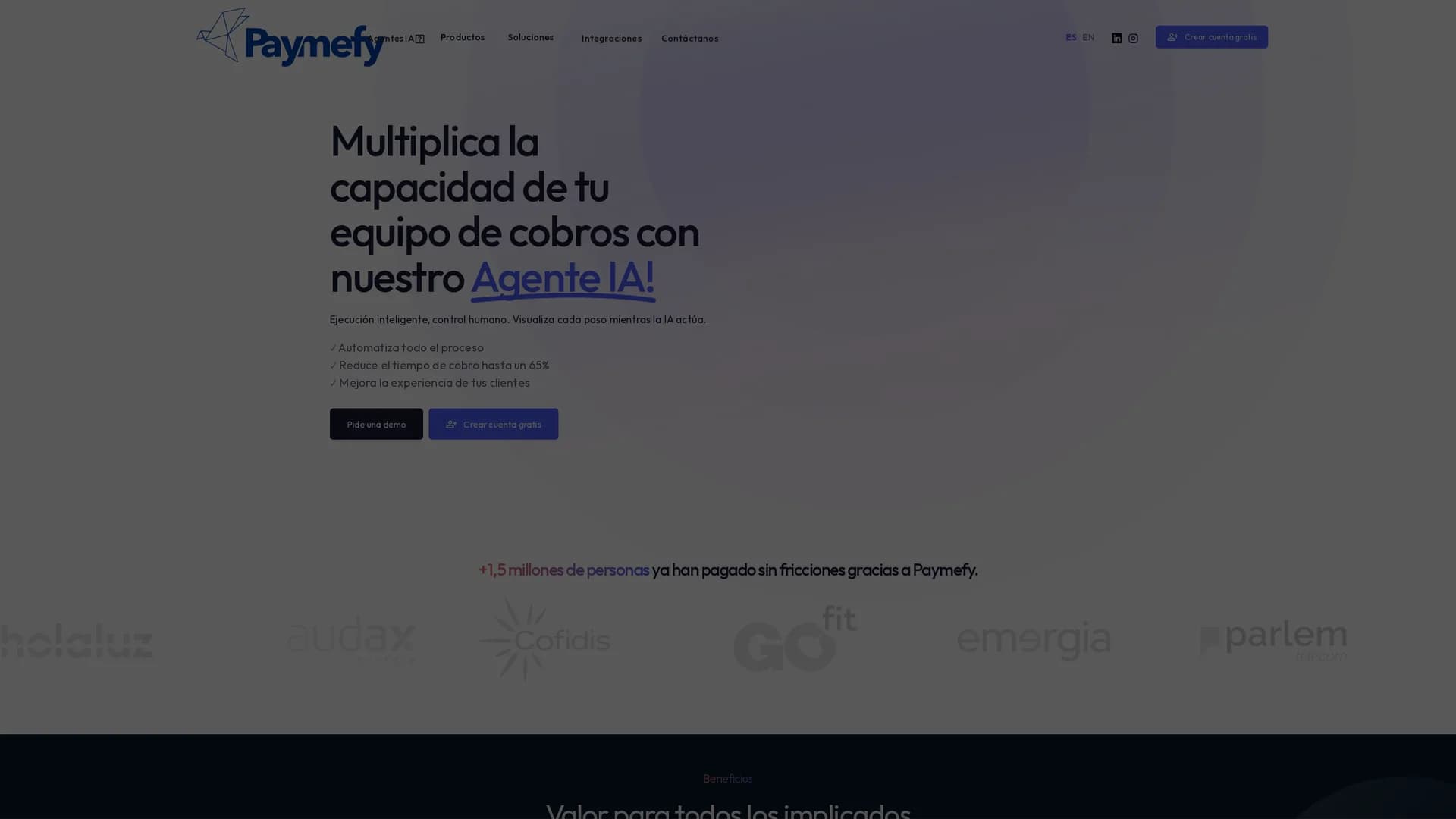paymefy homepage