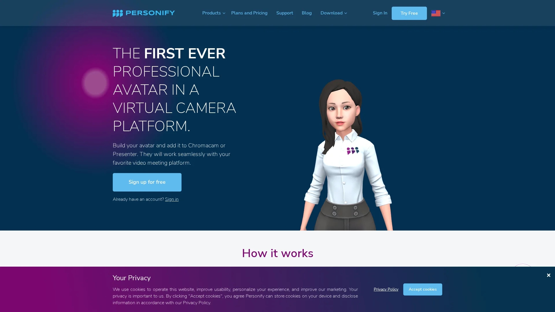 personifyinc-com homepage