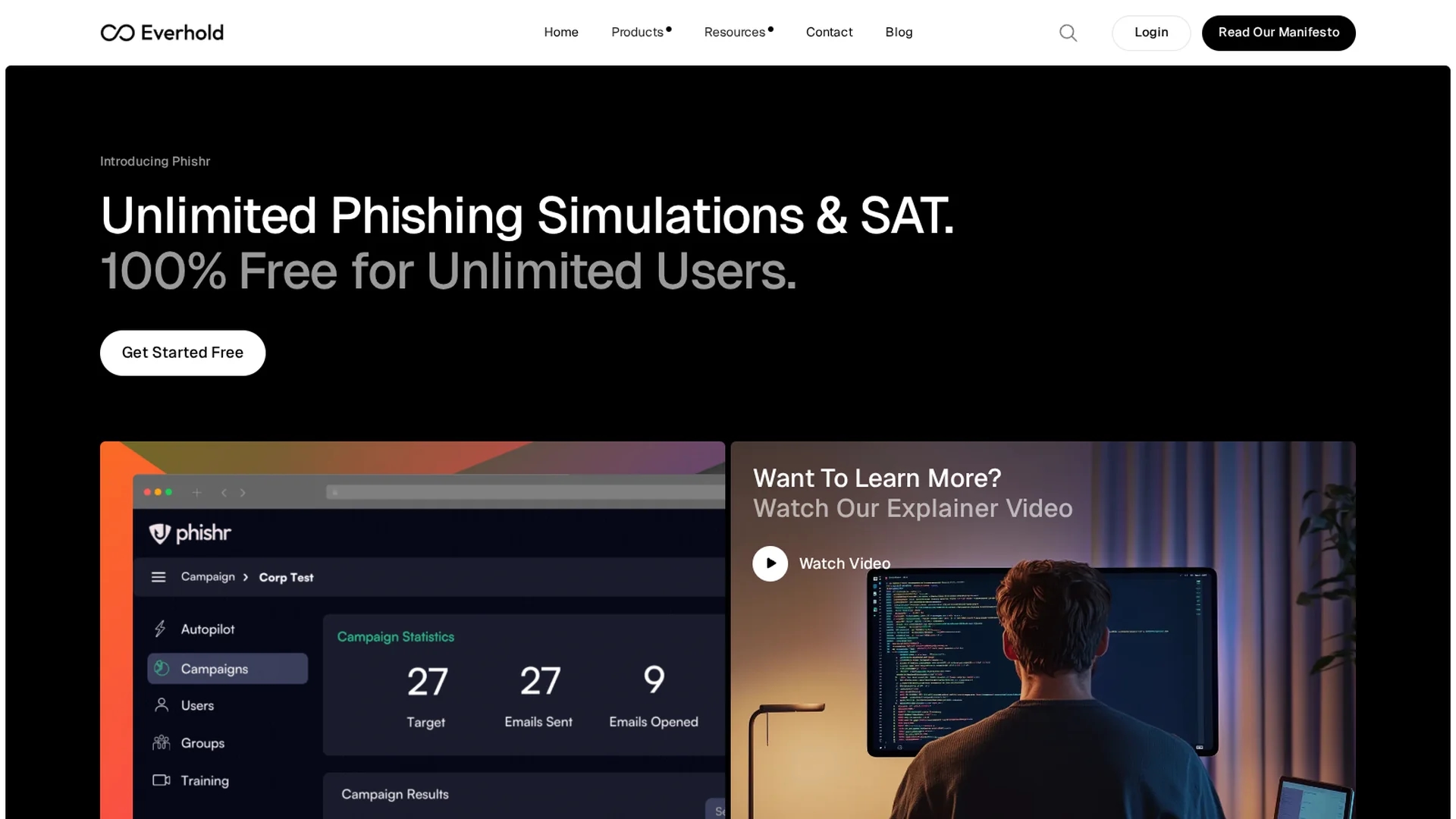 phishr homepage