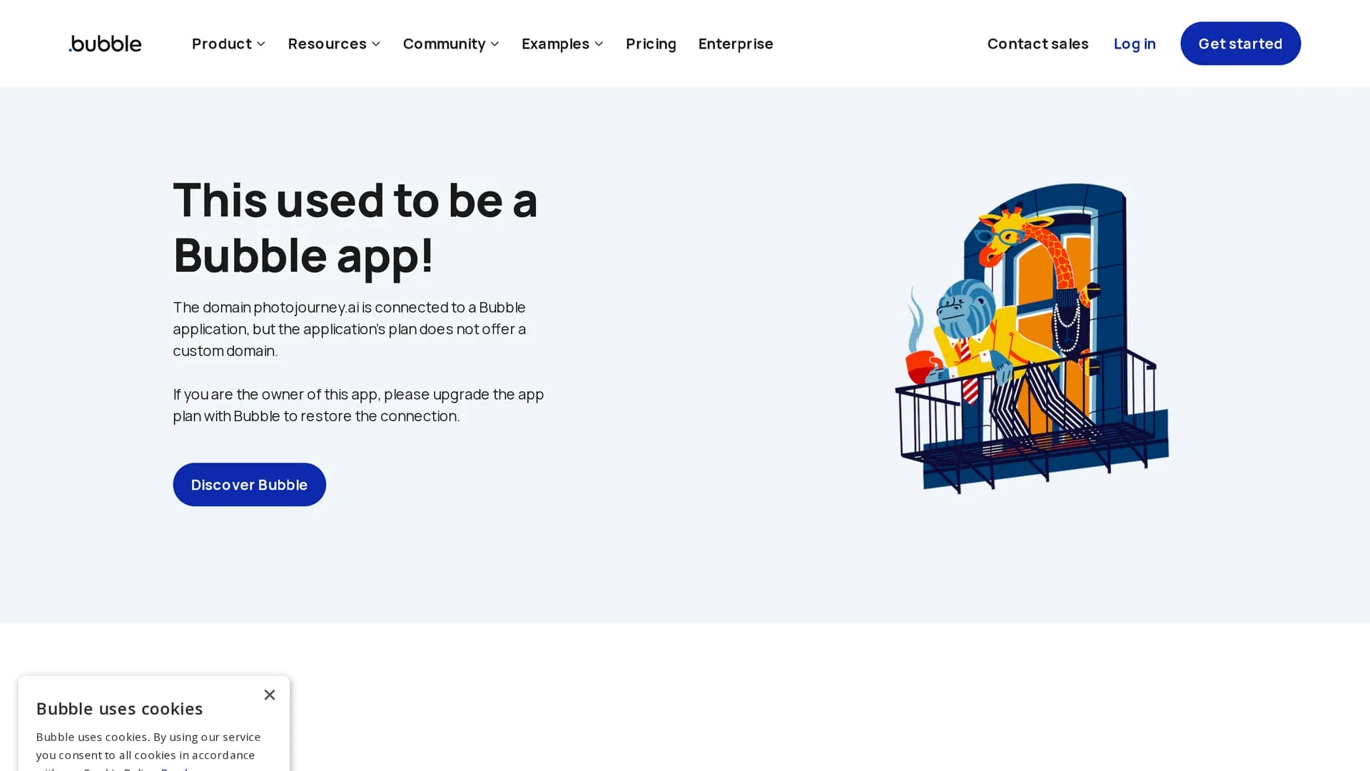 photo-journey-ai homepage