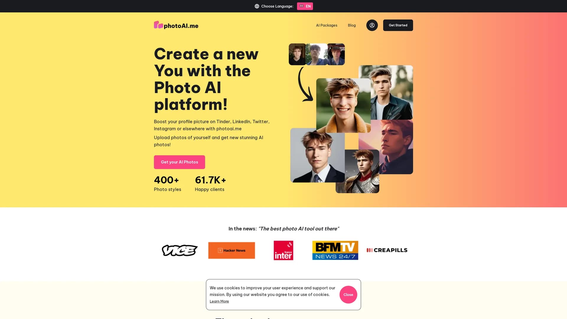 photoai homepage