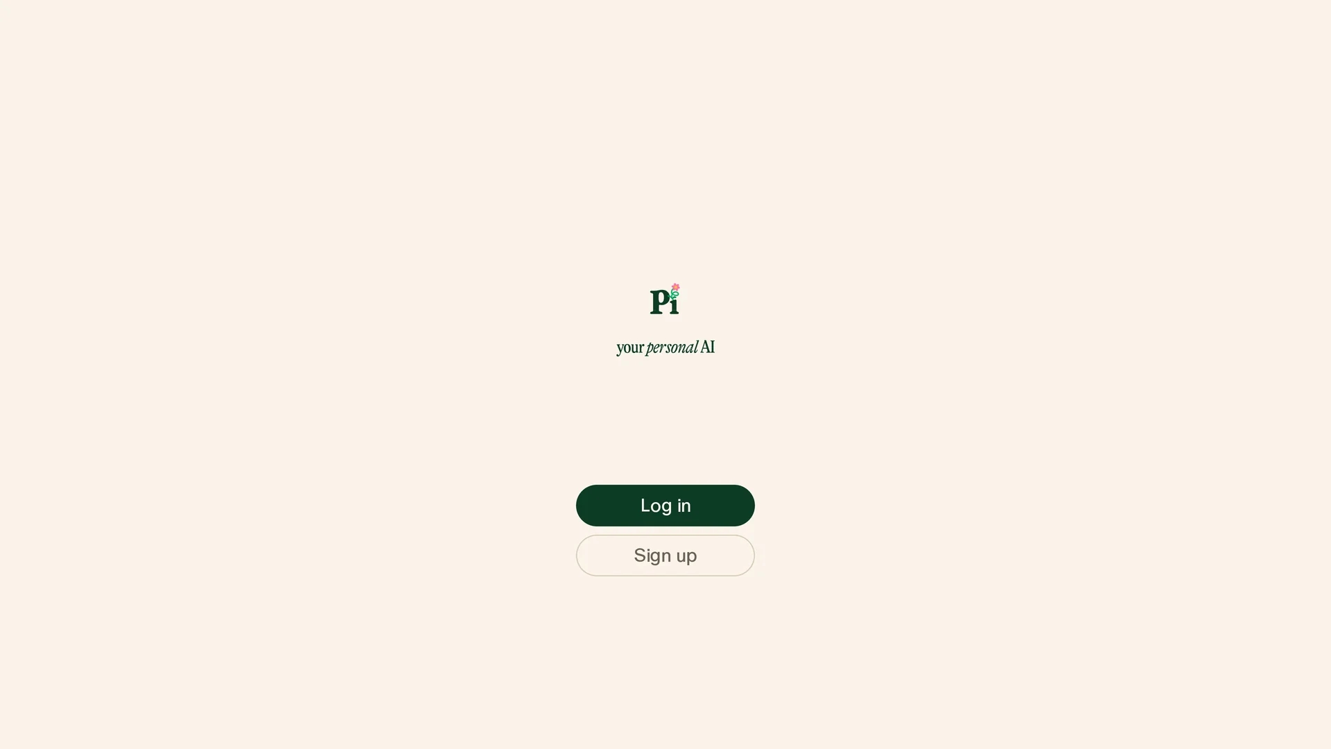 pi-by-inflection-ai homepage