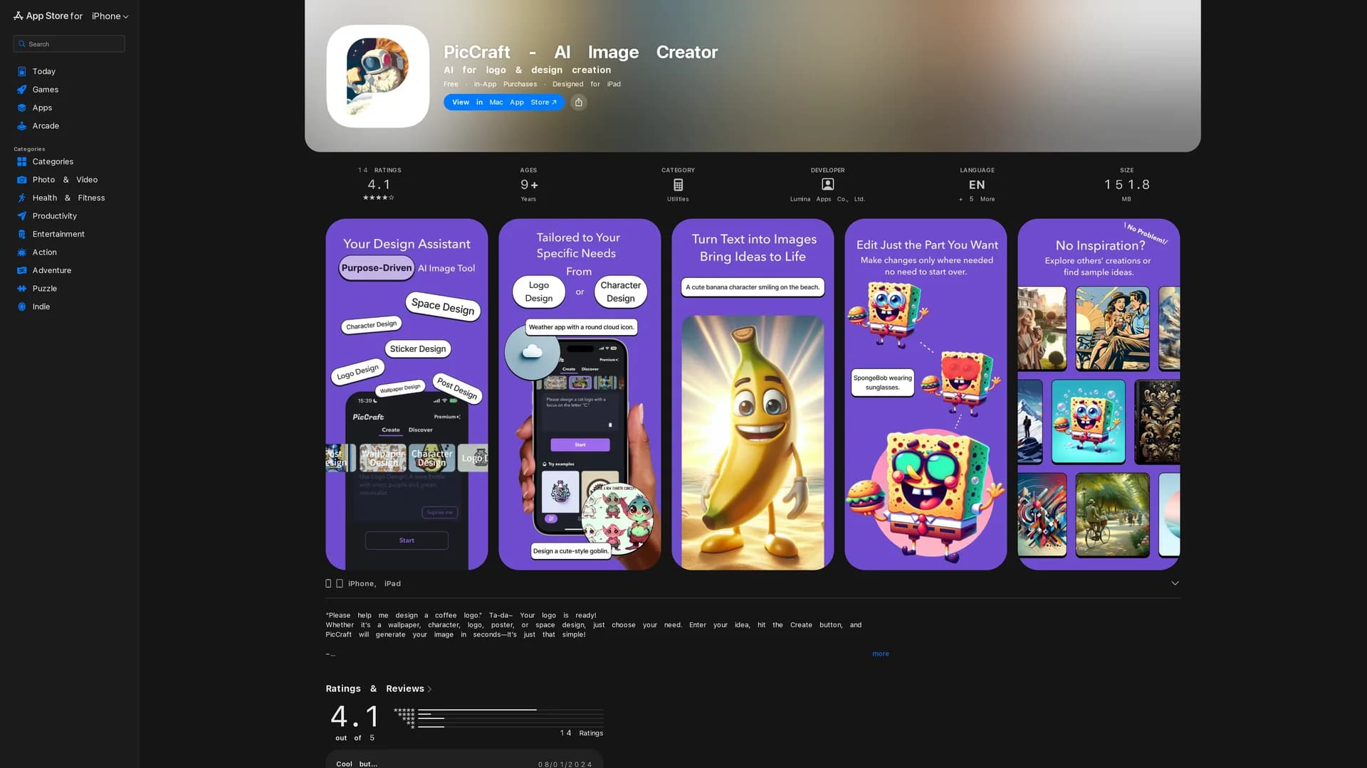 piccraft homepage
