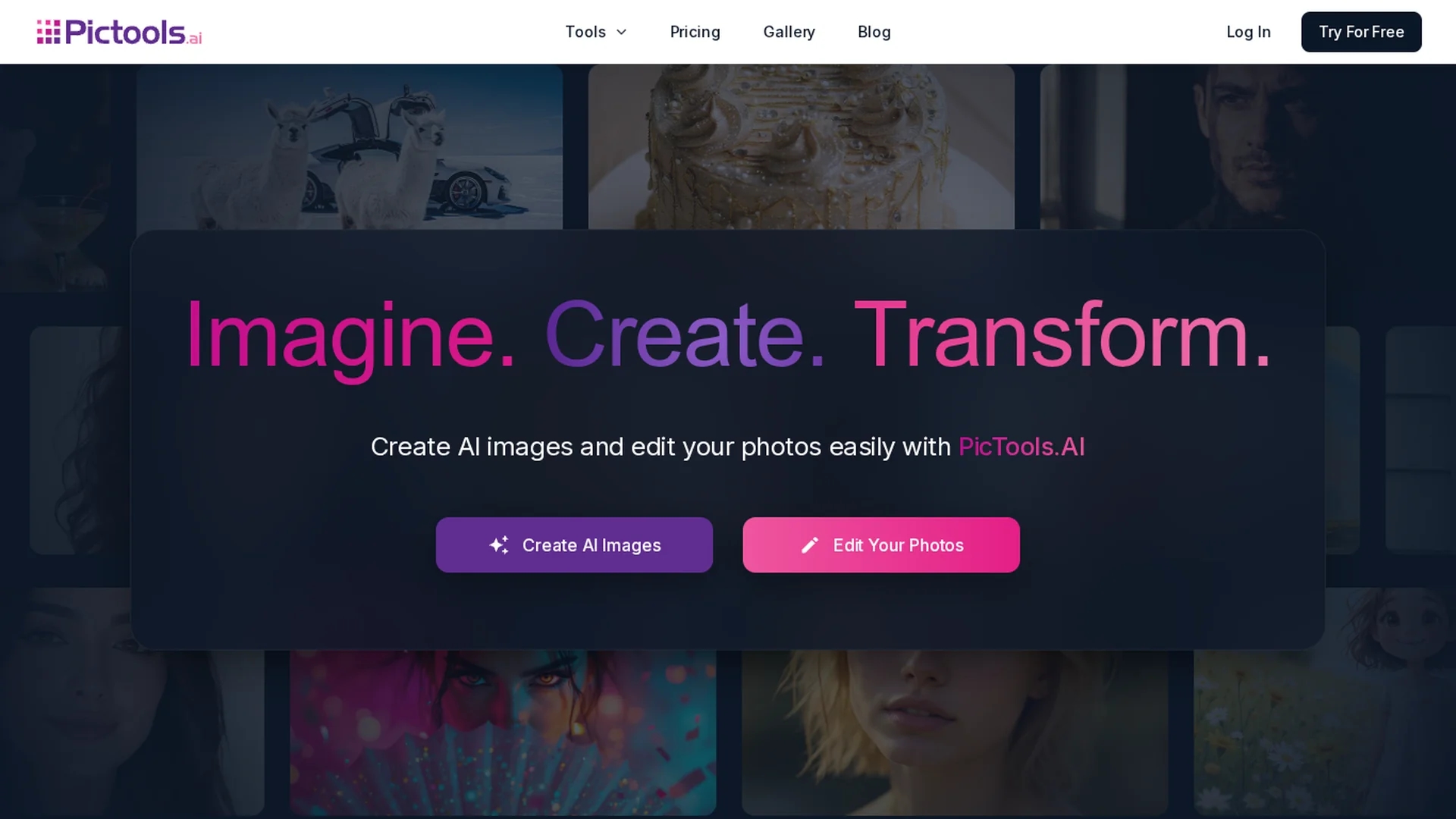 pictools-ai homepage