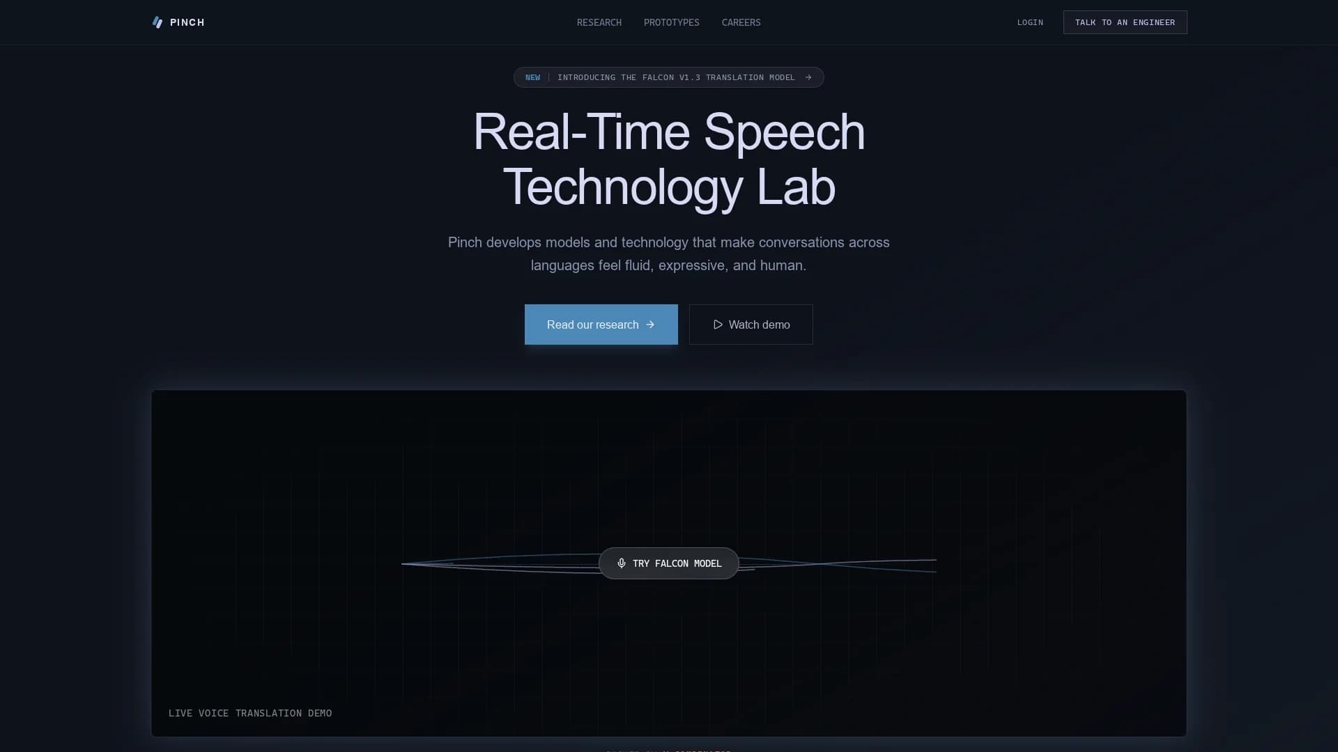 pinch homepage