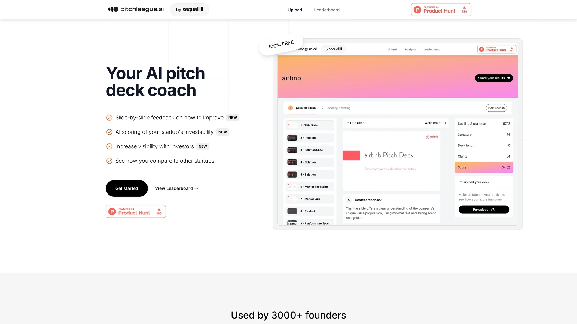 pitchleague homepage