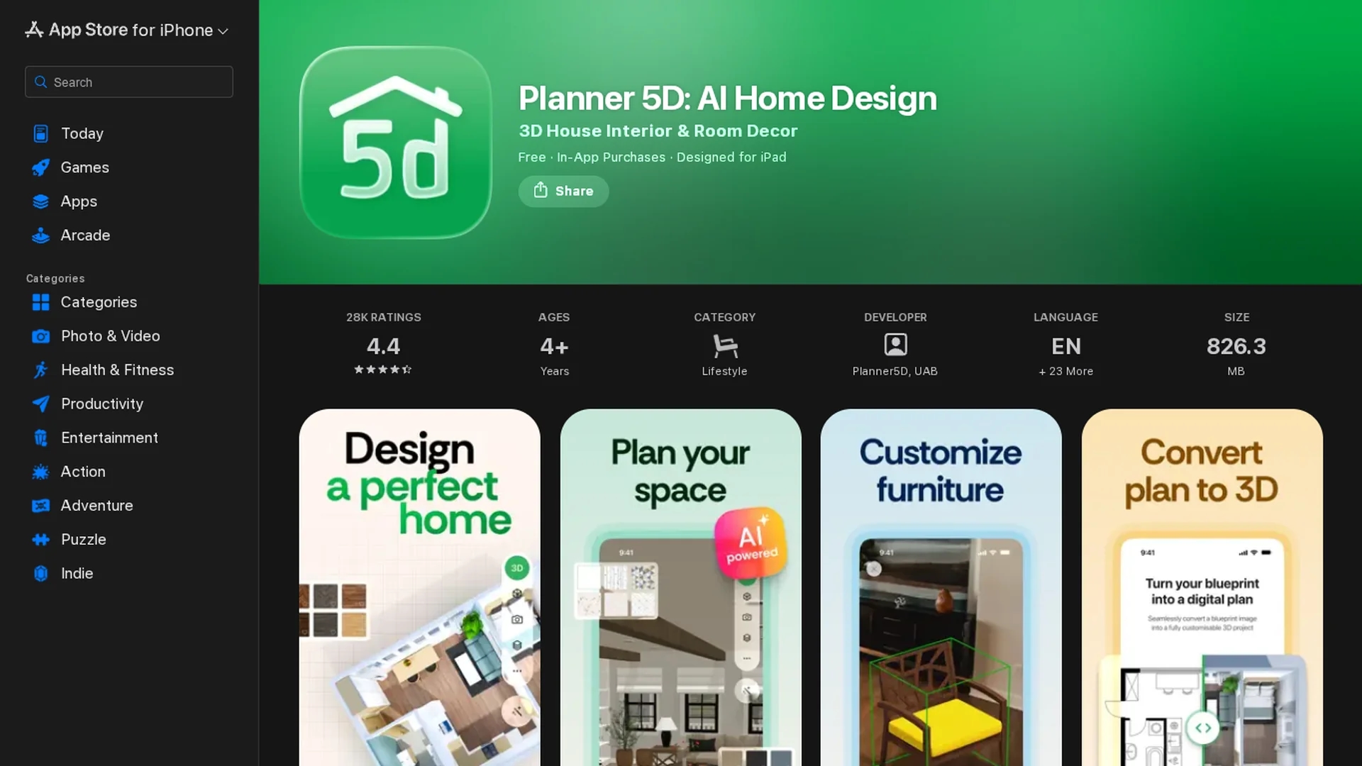 planner-5d-aka-lensa-for-interior-design homepage