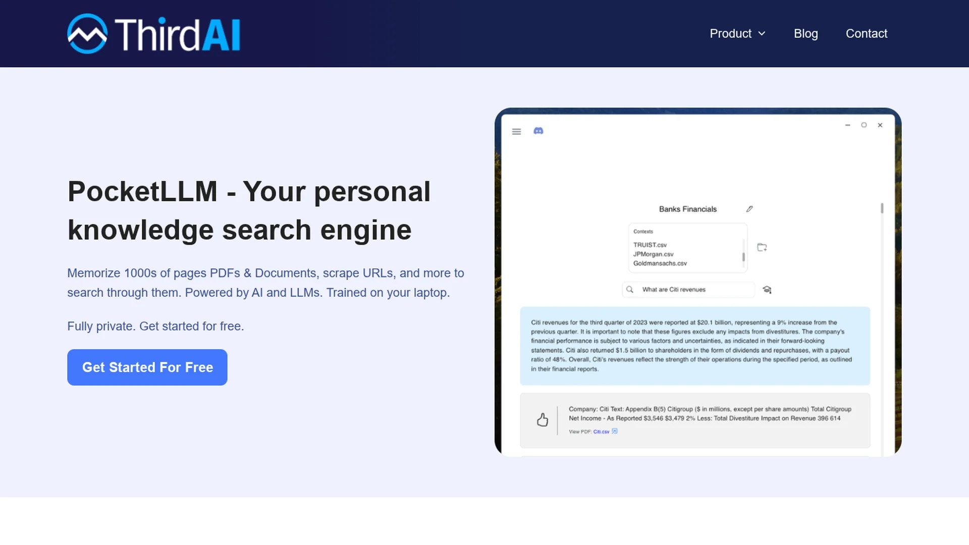 pocket-llm homepage
