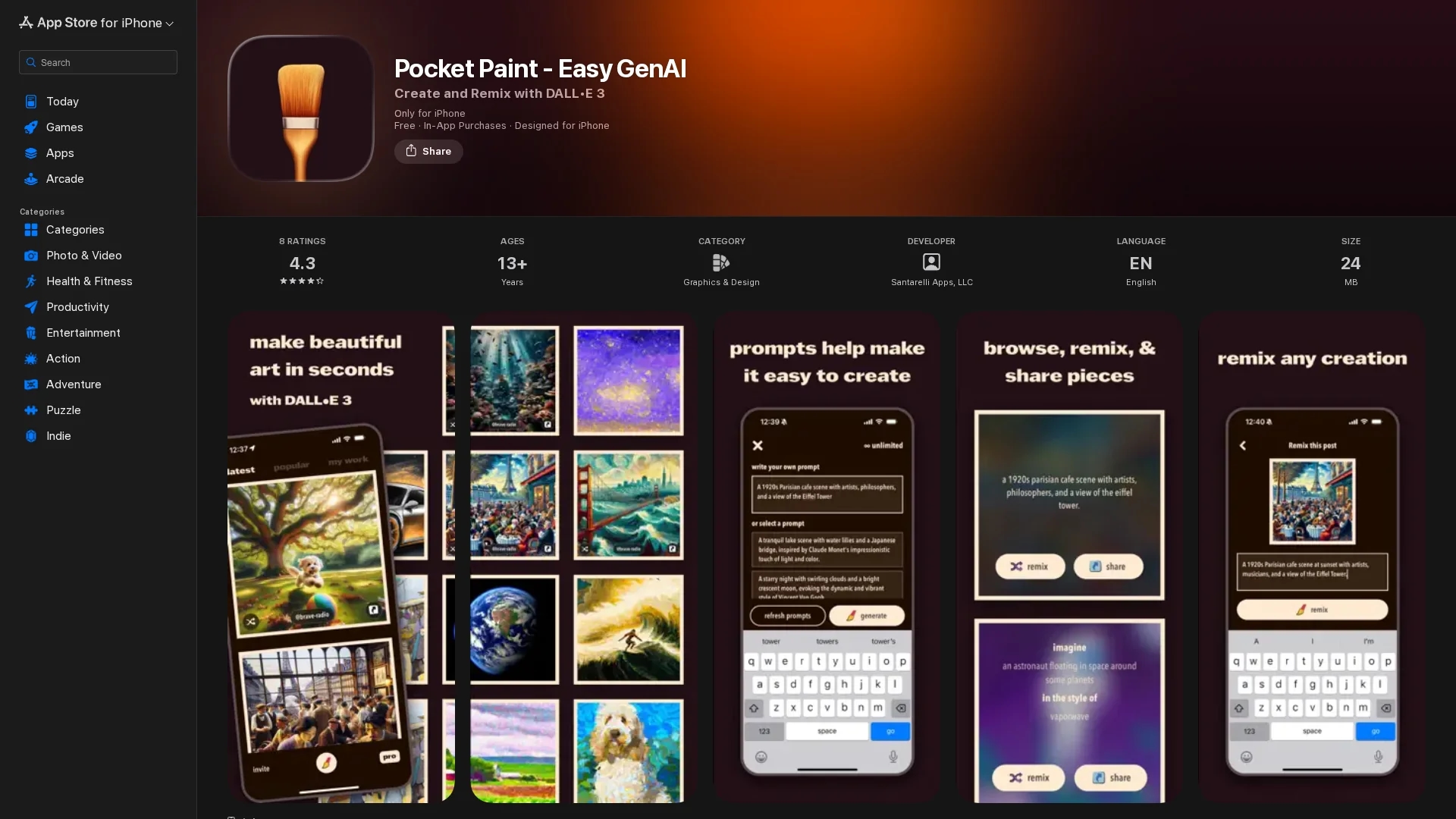 pocket-paint homepage