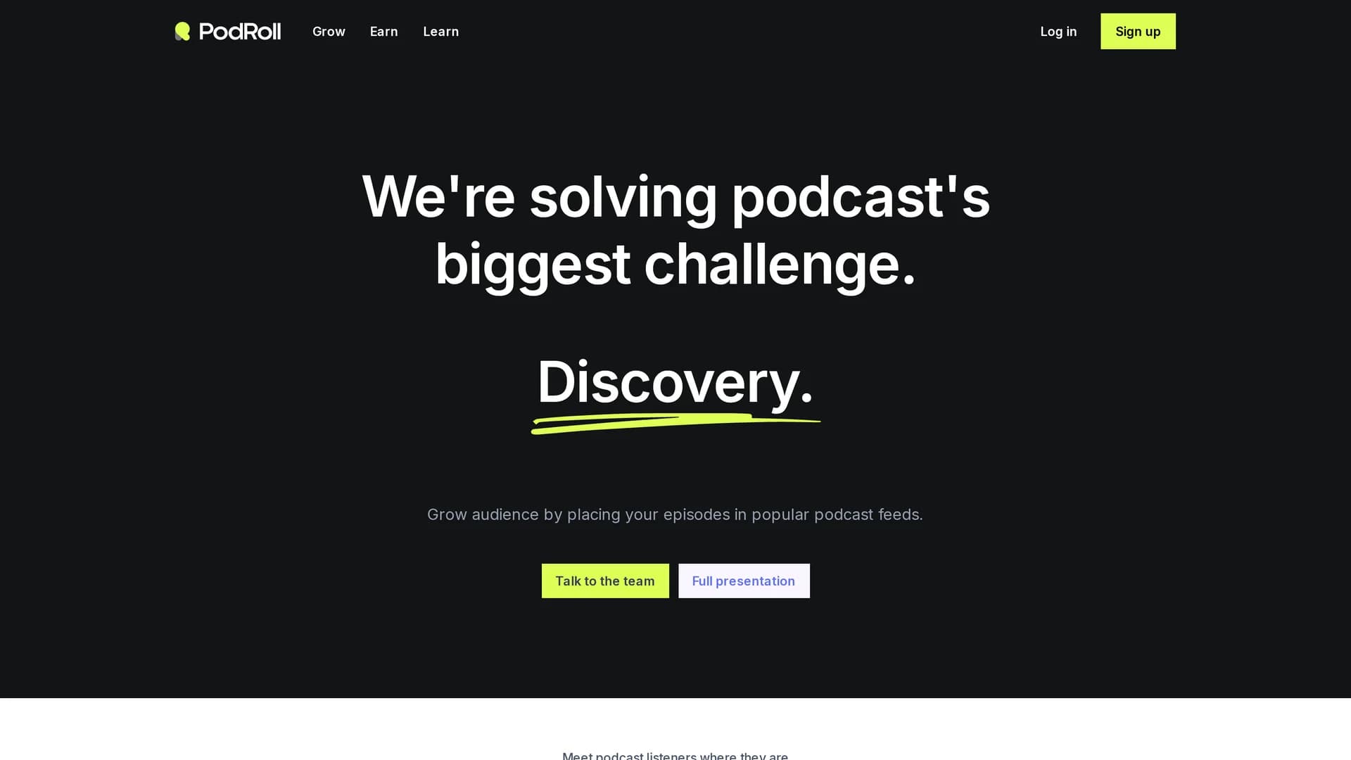 podroll homepage