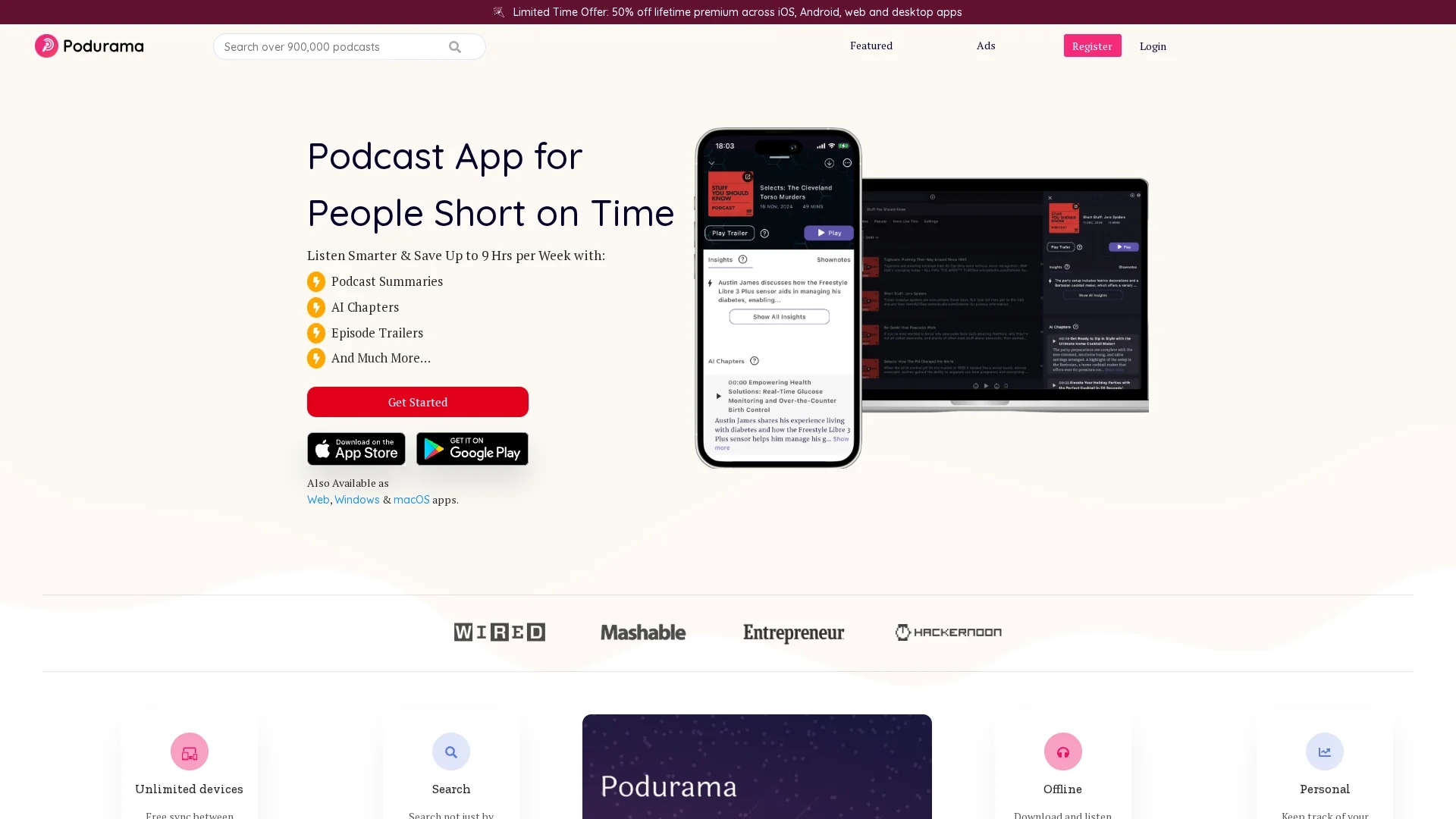podurama homepage