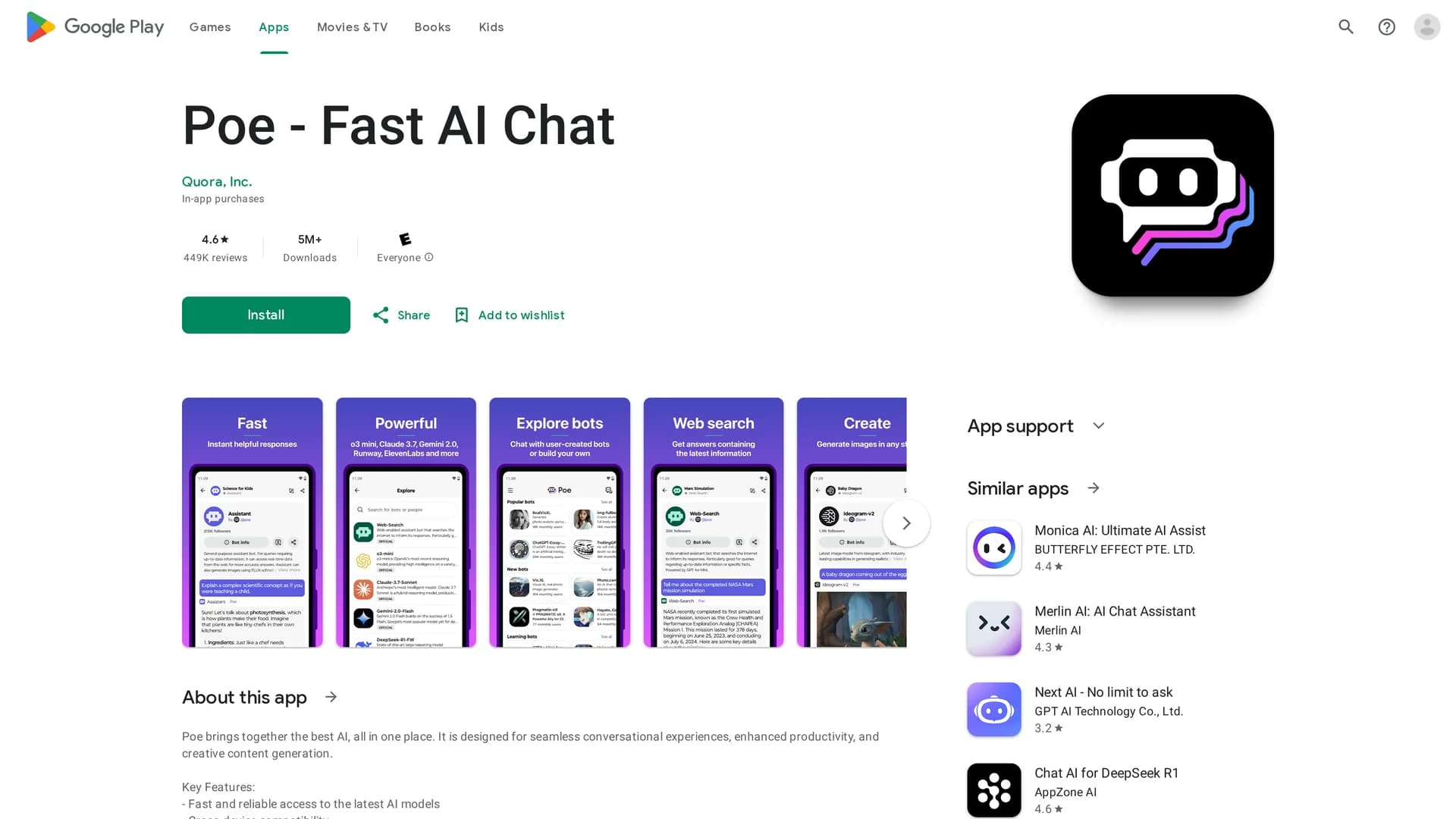 poe-fast-ai-chat-for-android homepage