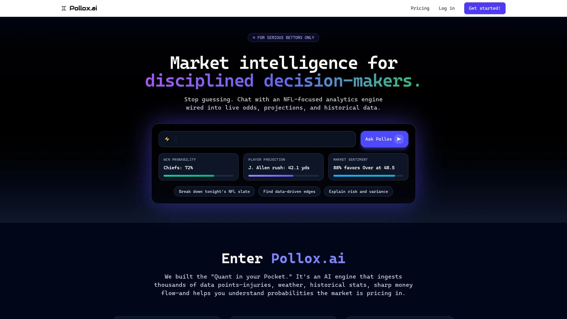 pollox-ai homepage